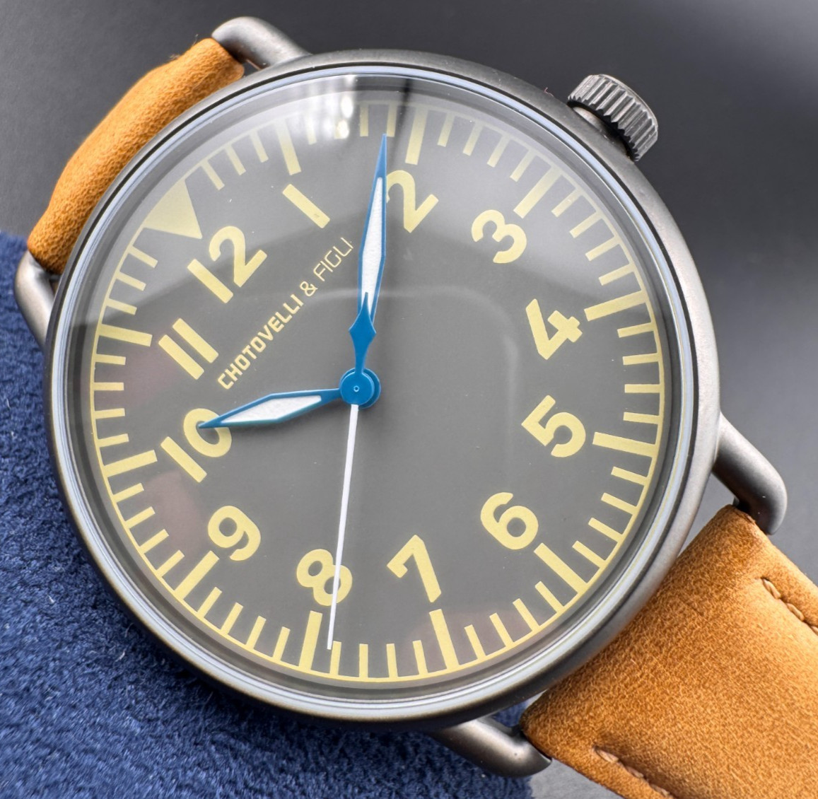 CHOTOVELLI Tipo 2 Navigator Pilot – 43mm – Mecha quartz