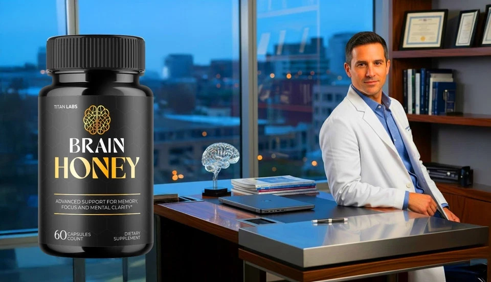 (2 Pack) Brain Honey Nootropic Natural Brain Supplement Brain Honey 120 Capsules