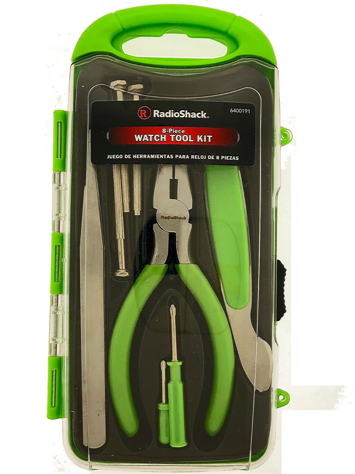 Radio Shack 8 piece Watch Tool Kit with Carrying Case 6400191