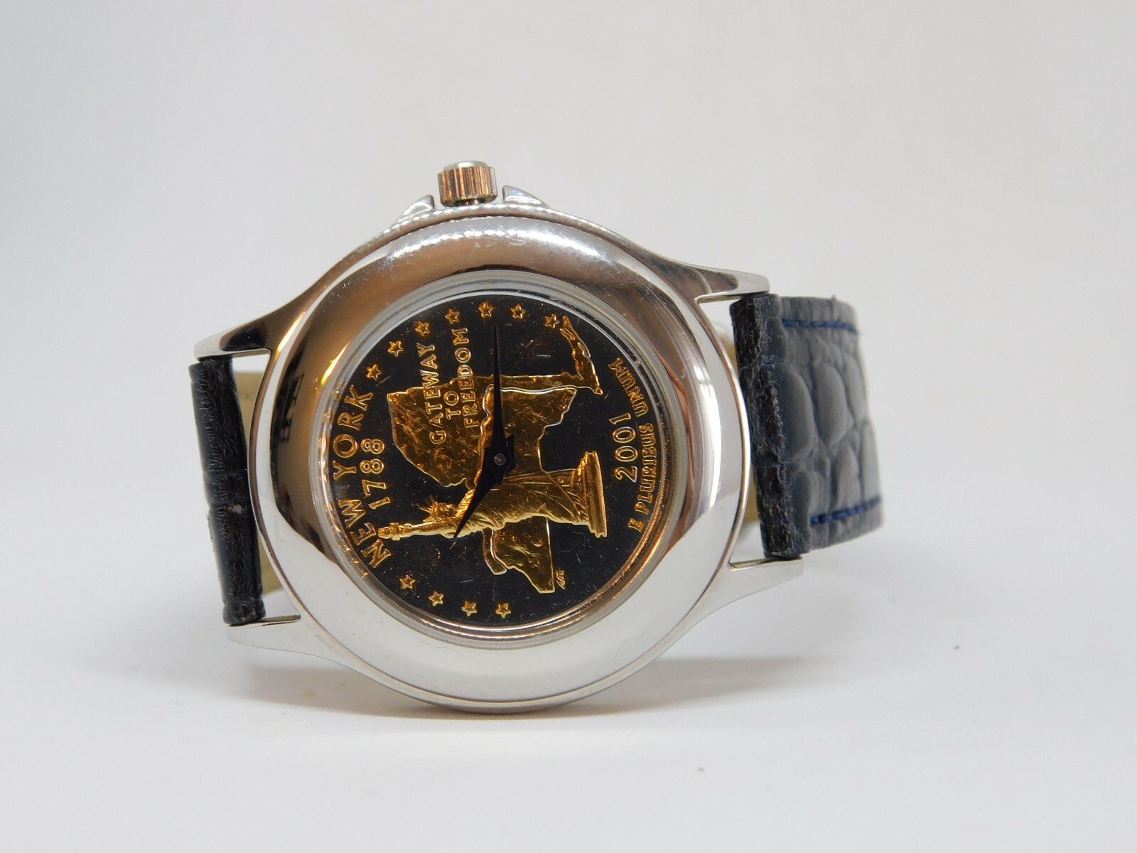 De’Tomaso Limited Real Coin Dial Swiss Made Quartz Women’s Watch New Battery