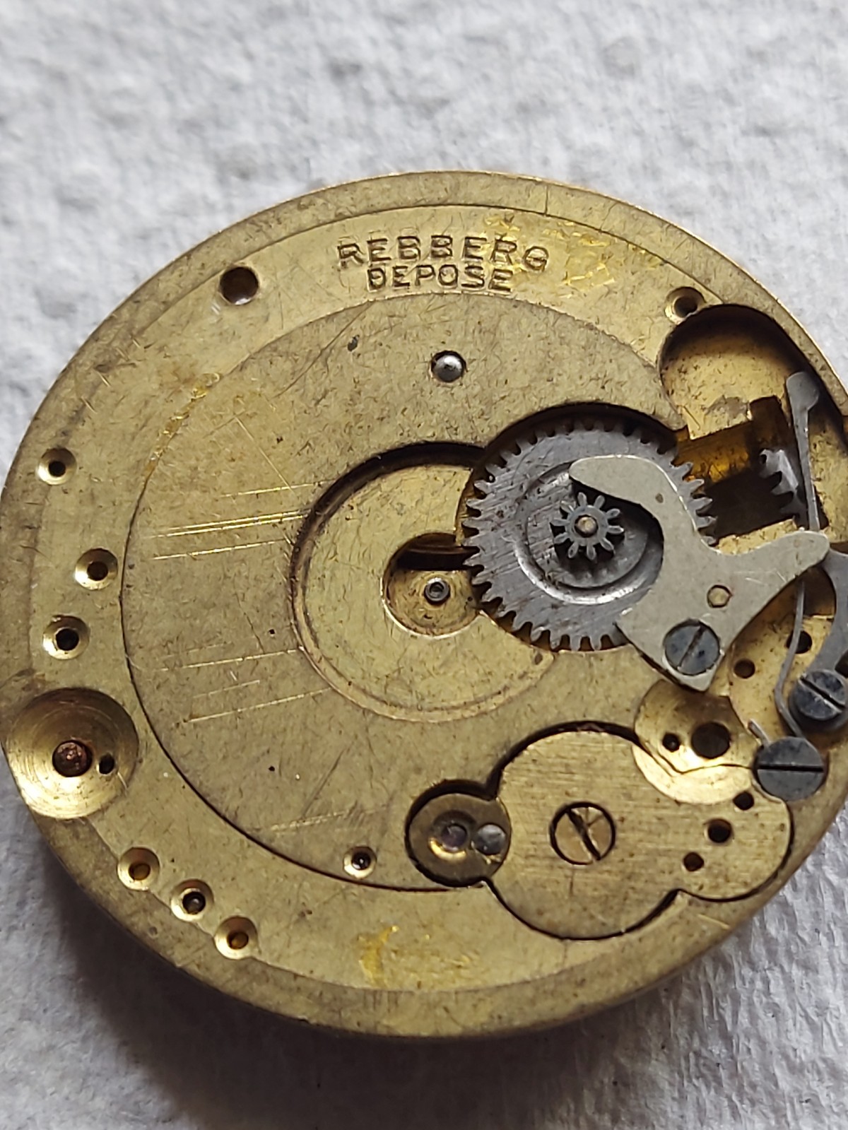 ANTIQUE LARGE TRENCH STYLE ROLEX REBBERG APPROX 30MM – SPARES REPAIR
