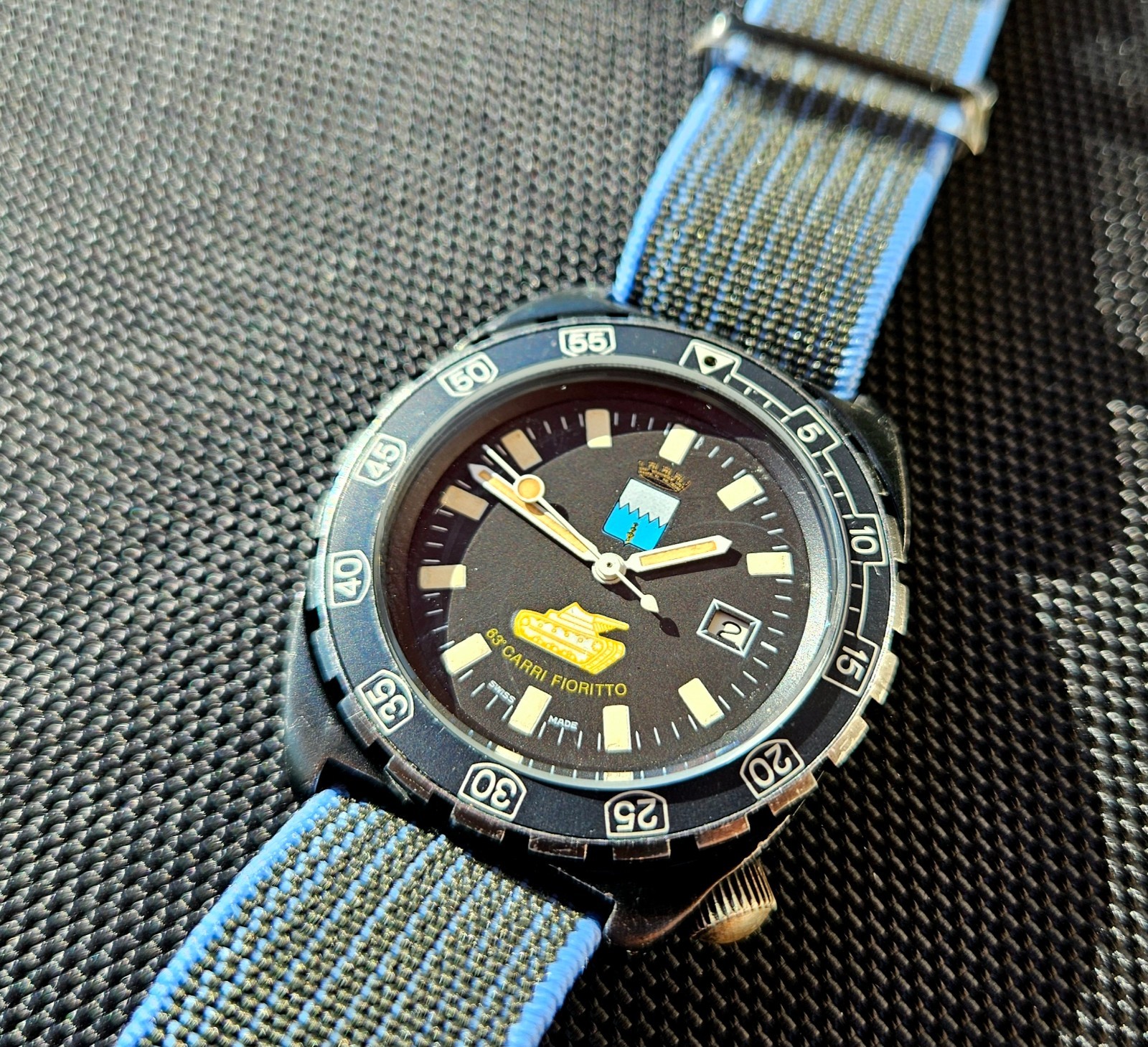 Rare North Eagles Military Tank – Carri Fioritto black PVD