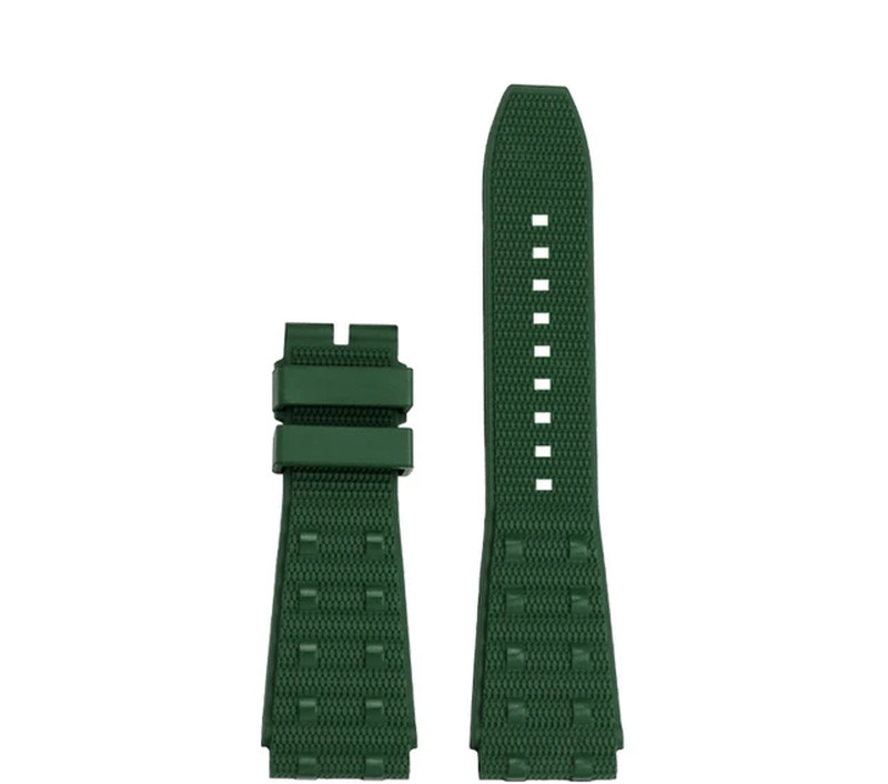 22mm 24mm Rubber Strap Rouleaux Fits Breitling Chronomat B01 Avenger Superocean