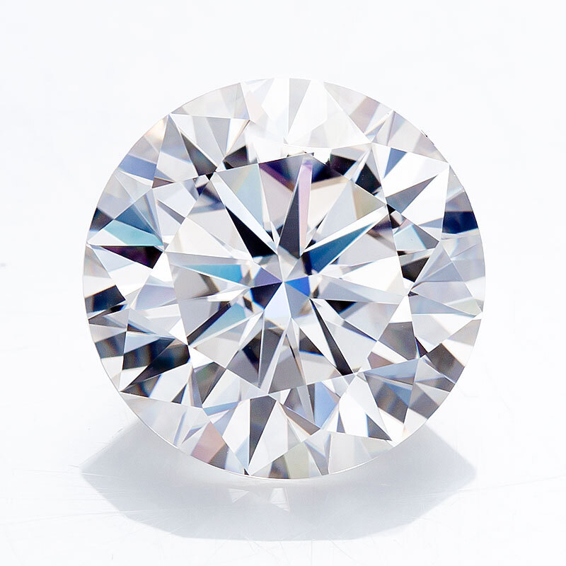 Moissanite Loose Gemstones Round Cut White D Color VVS1 GRA for Jewelry