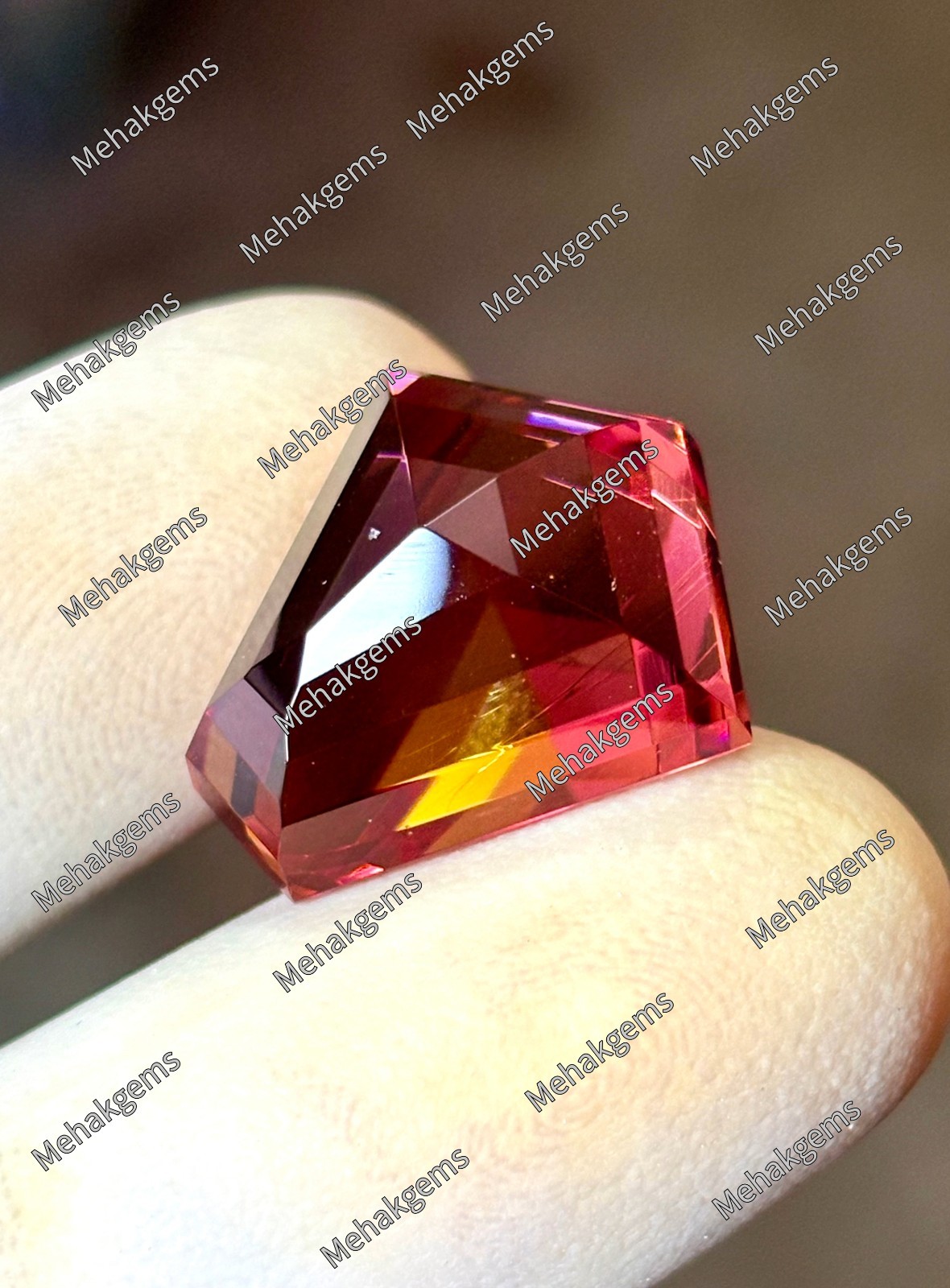 32.Ct Certified Zultanite Kite Cut Gemstone, Color Change Alexandrite Effect
