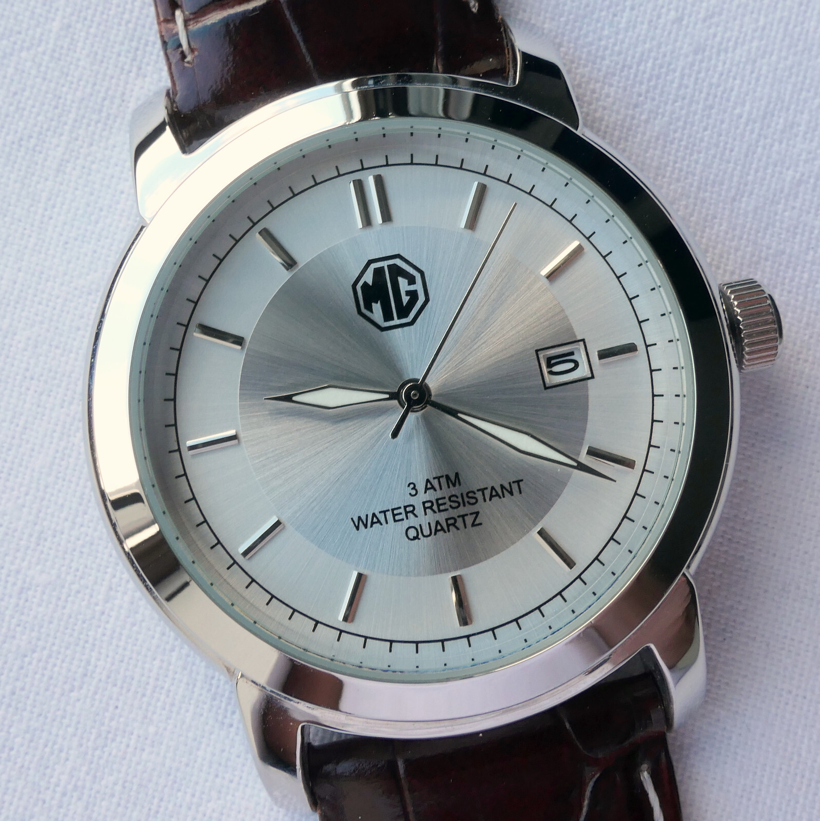 MG Morris Garages BMC MGA MGB Classic Aviator Driver Sport Car Accessory Watch
