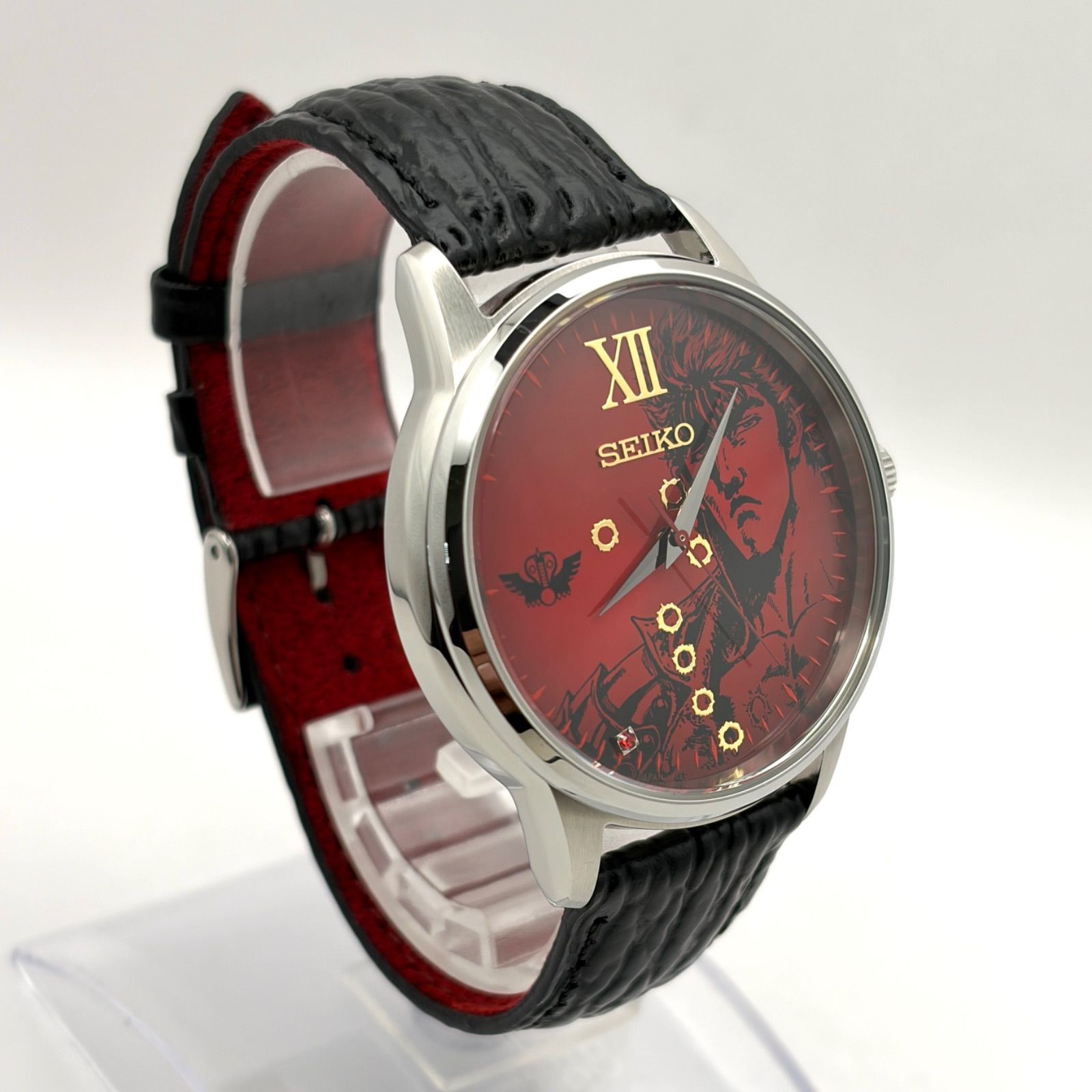 (T894) Fully Functional SEIKO Hokuto no Ken 35th Anniversary Limited Model 7N43