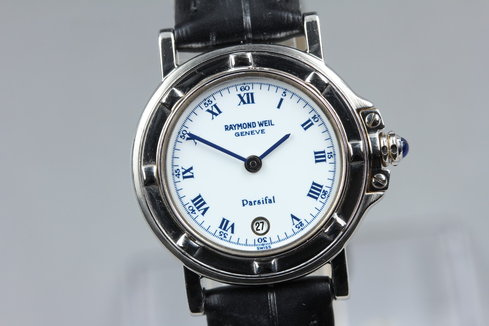 Raymond Weil Parsifal 9992 Quartz 27mm White Roman Dial Ladies Swiss Watch