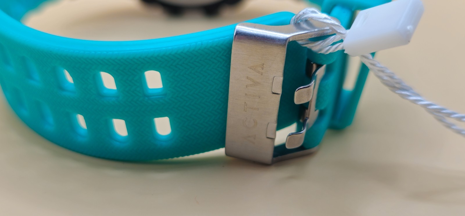 Activa From Invicta Men’s Digital Watch 49mm 495494 New In Box Aqua Silicone.