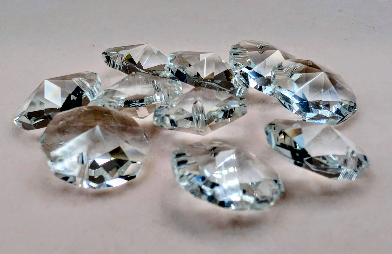 Swarovski Spectra Octagon Crystal: 1-Hole 14mm 8011/14 (10 Pack)