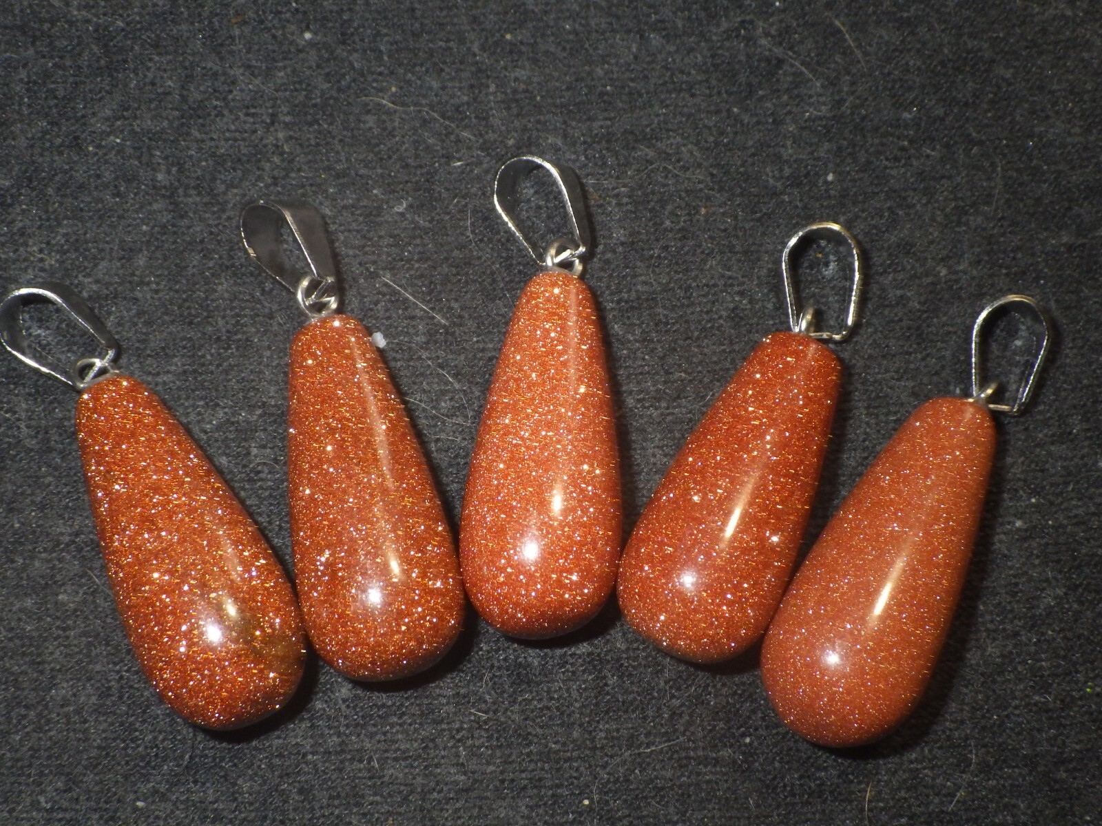 Gold Sandstone Pendants