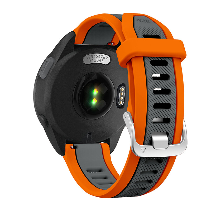 Replacement Silicone Sports Strap Quick Fit Watch Band For Garmin Forerunner 165