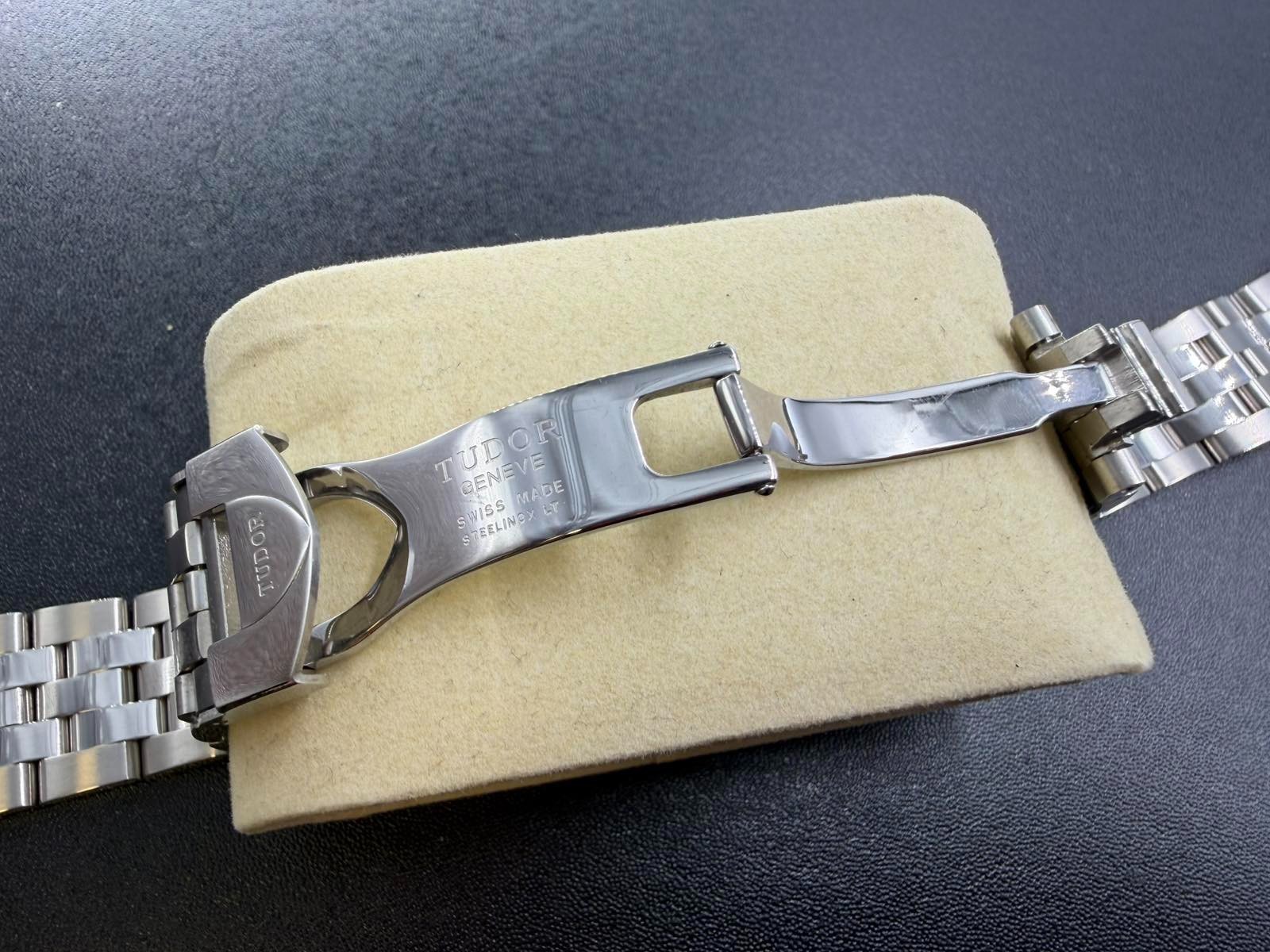 Fits TUDOR Glamour Metal Bracelet Watch Band Strap 21mm