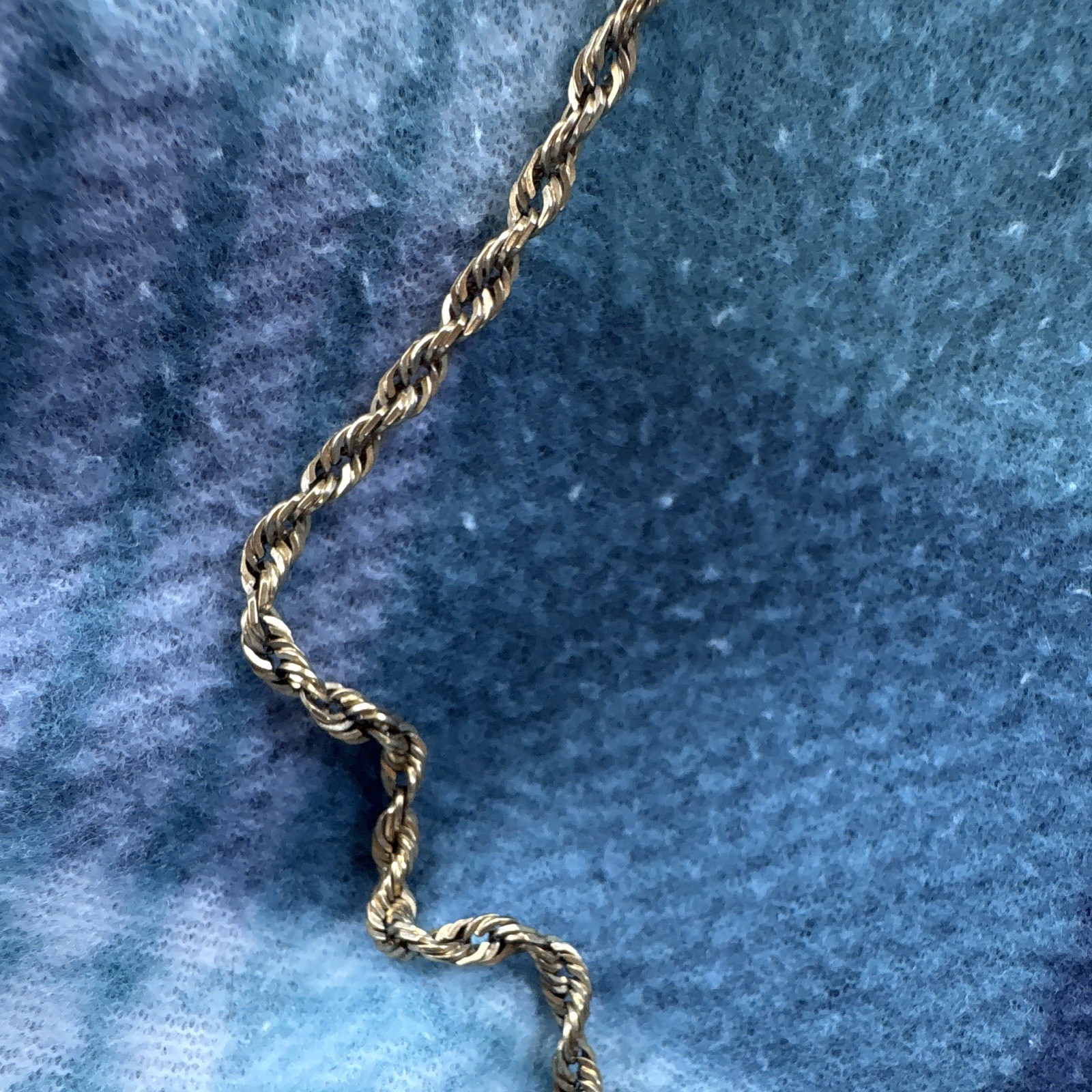10k gold chain with optional pendants
