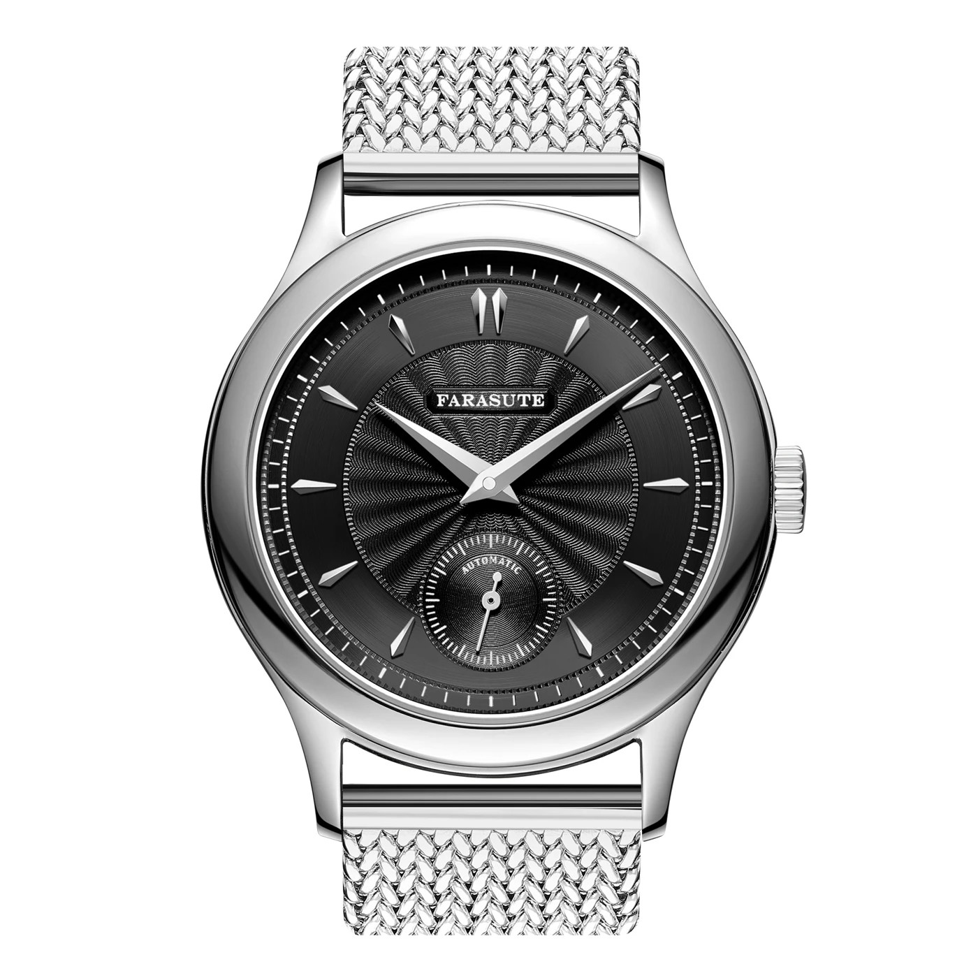 FARASUTE Retro Automatic Mechanical Watch Men Sapphire 316L Stainless Steel