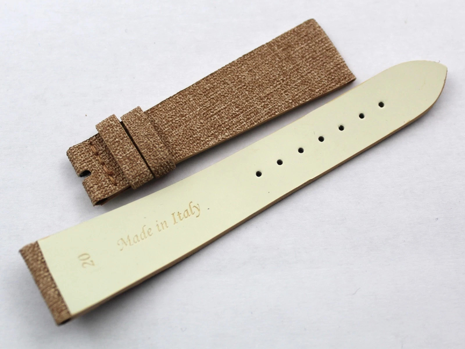 Beige Vegan Handcrafted Straps Various Sizes Pin Buckle Excellent Quality