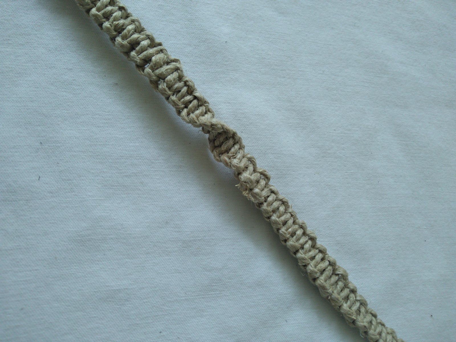 Anklet Natural Macrame Braided Hemp Adj Unisex 12″ Boho Chic US Seller New