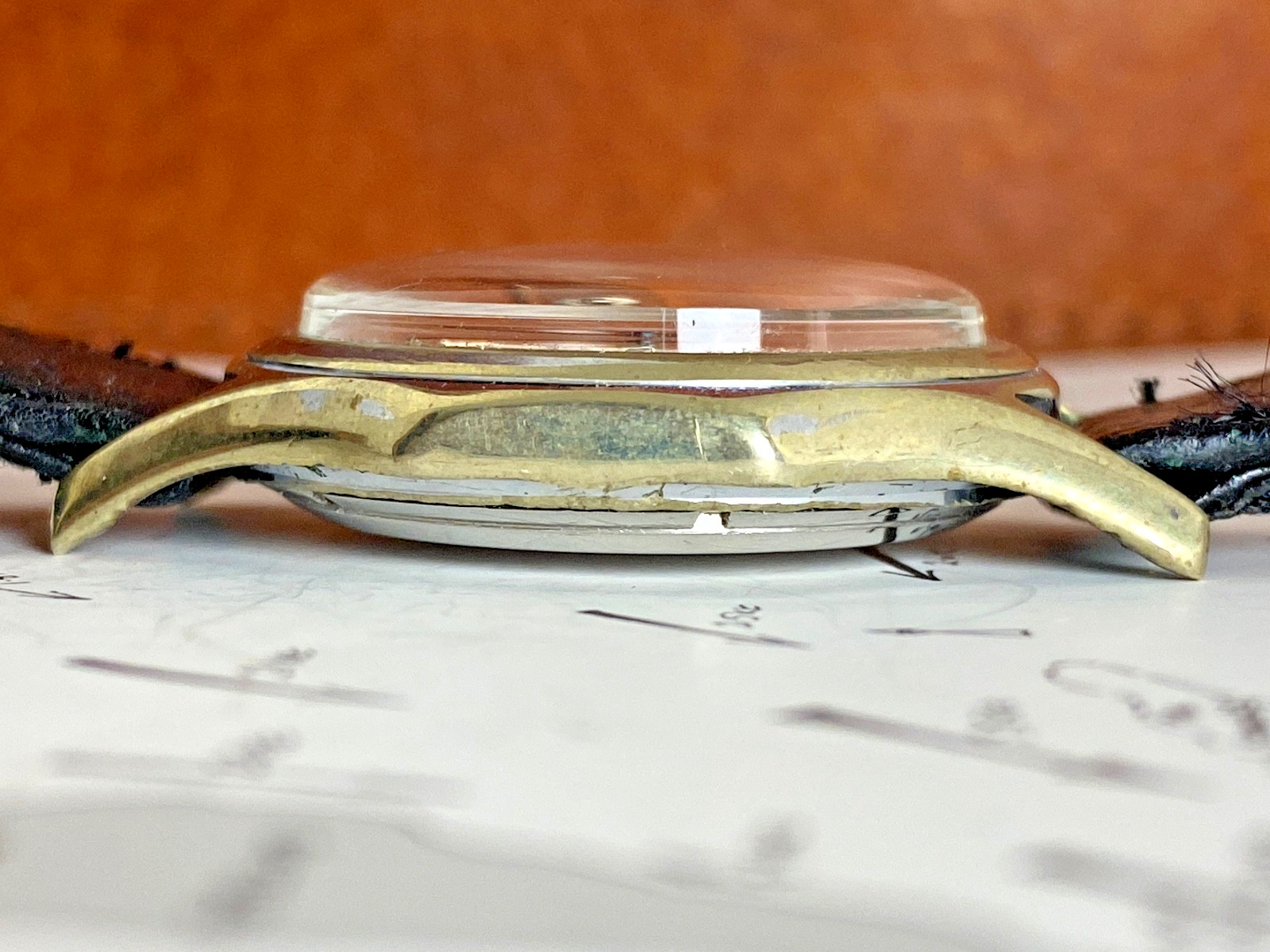 BULOVA SABRE JET Mid-20th Century 1954 Men’s Vintage Auto Self Winding Watch