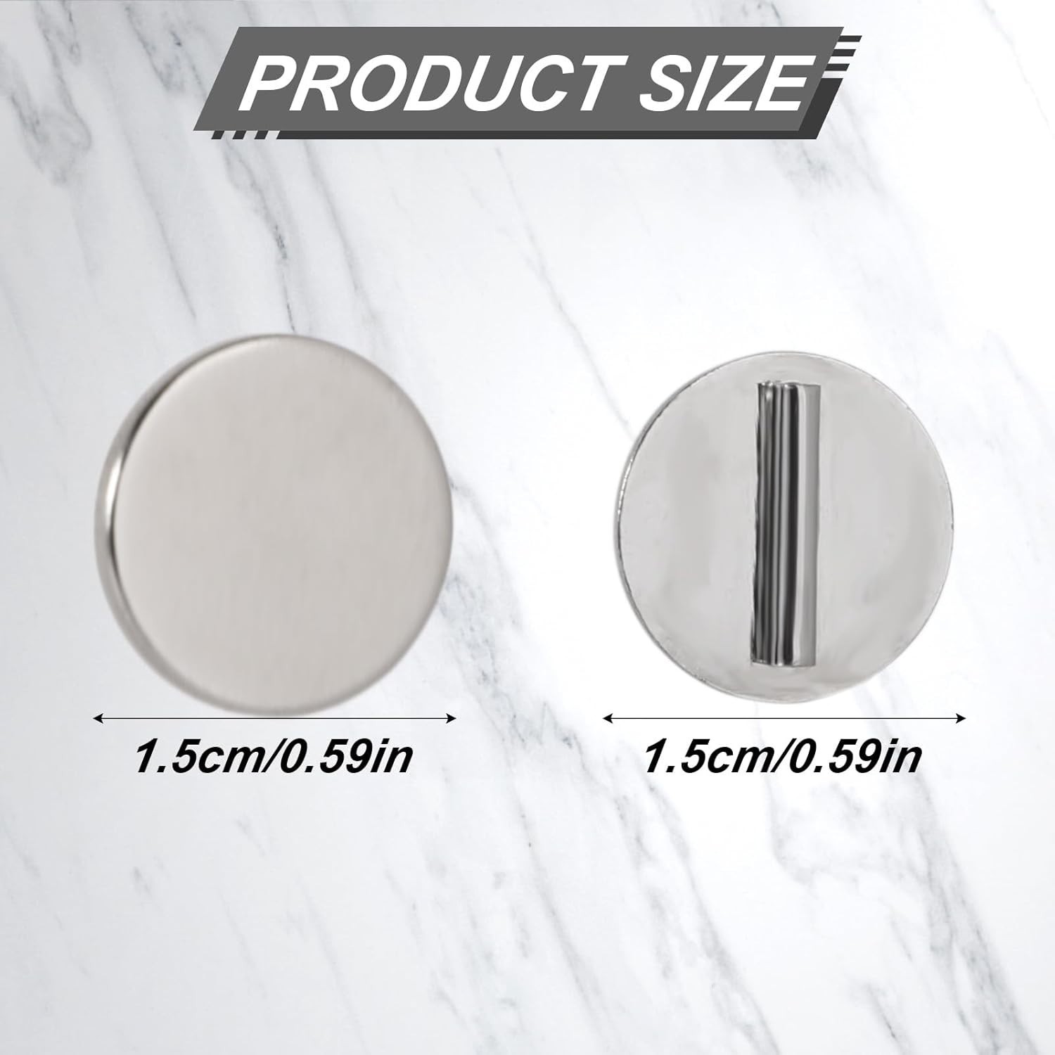 Versatile 5pcs Magnetic Brooch Converter Set – Ideal for Thin Fabrics and More