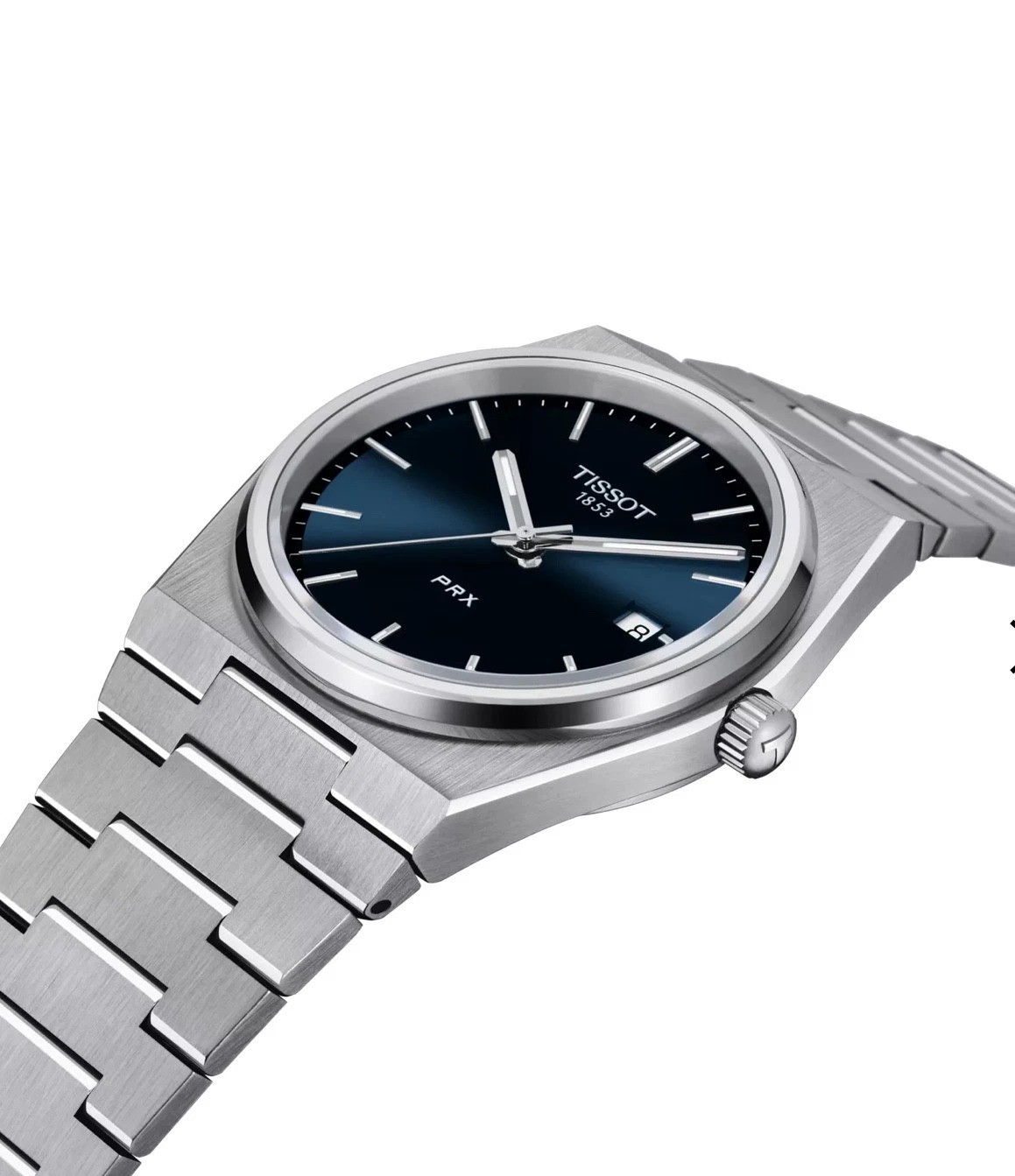TISSOT PRX 40MM STAINLESS STEEL BLUE DIAL MEN’S WATCH T137.410.11.041.00