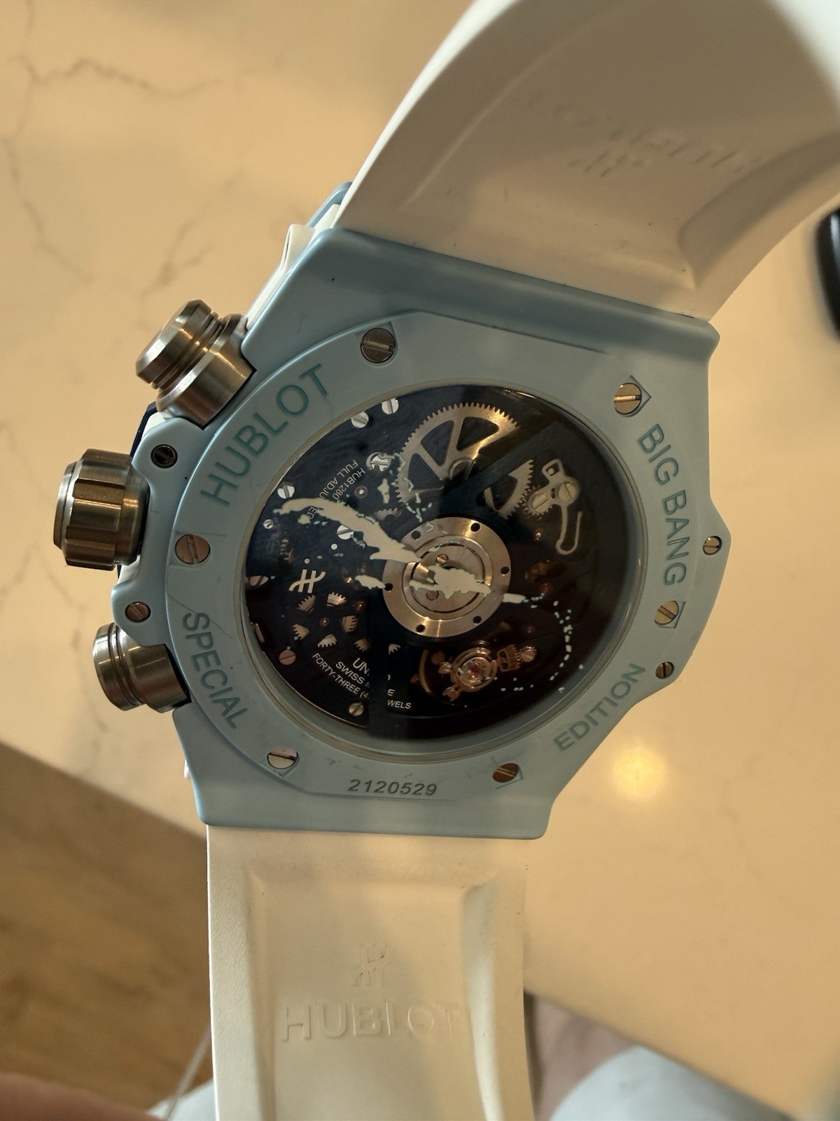 Hublot Big Bang Unico Blue Ceramic “Caribbean” U.S. Special Edition