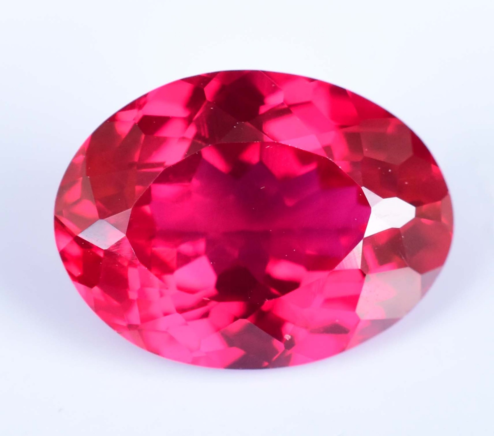 Natural Red Myanmar Spinel 8.95 CT AGL Certified Oval Stunning Loose Gemstone