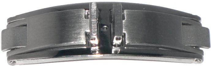 Stainless Steel Push Button Butterfly Deployment Watch Clasp Buckle 7.5×12 mm