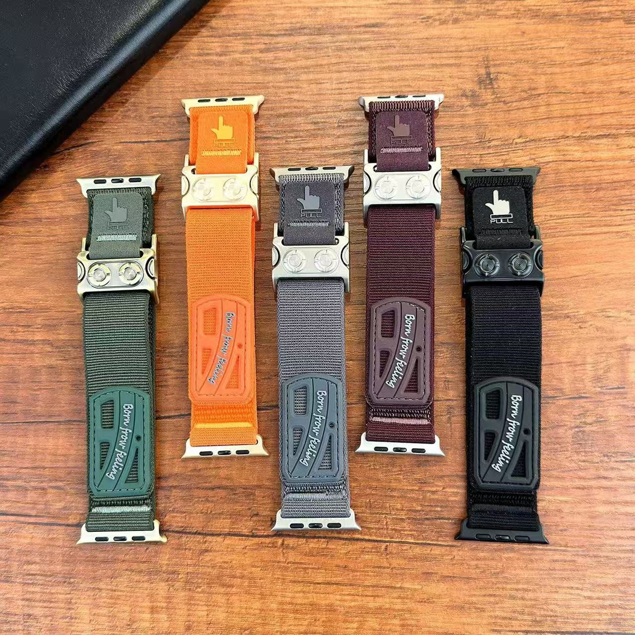 Suitable for Apple Watch – MagSpeed Armor Strap – S1-11/Ultra/SE Nylon Strap