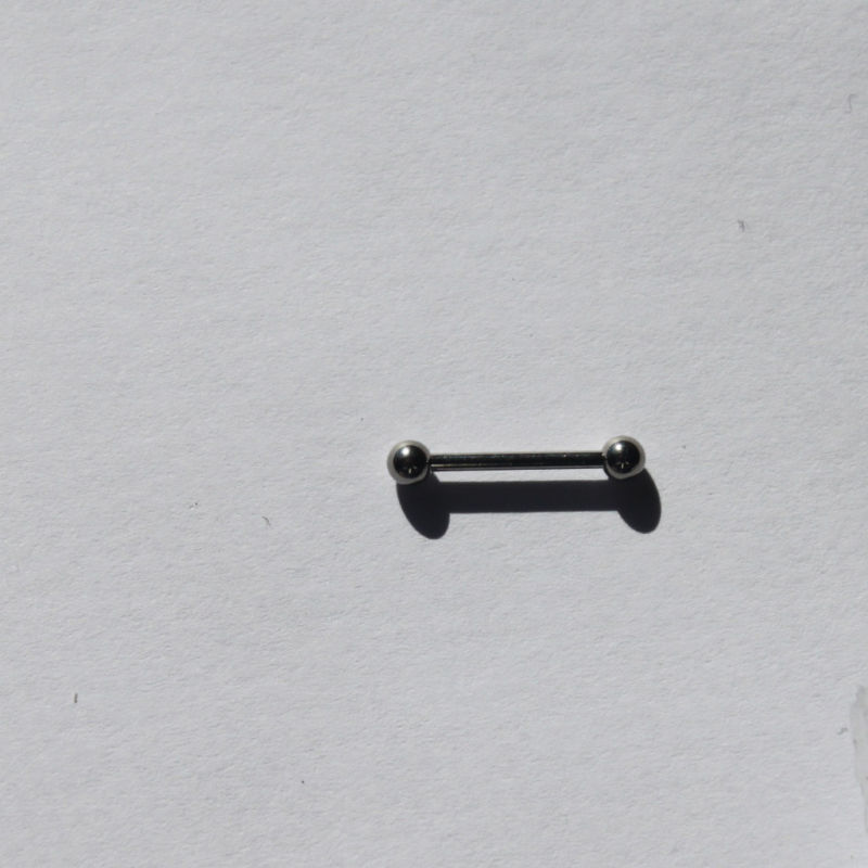 16g 1.2mm Barbell Surgical Steel Body Piercing Jewelry
