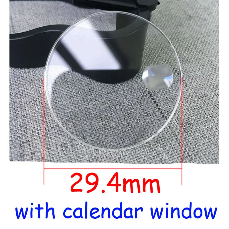Round Flat Sapphire Watch Crystal for RLX 21.3 25.3 29.4 30.4 32.7mm Watch Glass