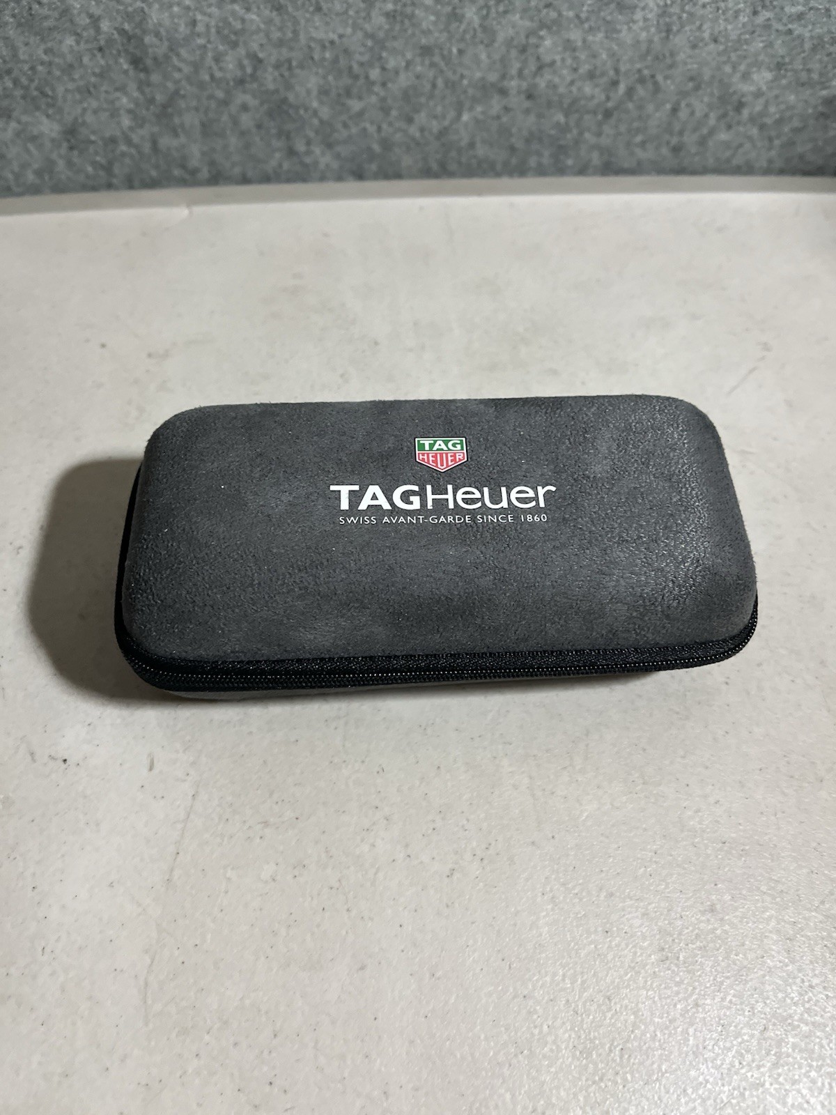 TAG Heuer Grey Watch Travel Storage Case without Removable Foam Inserts