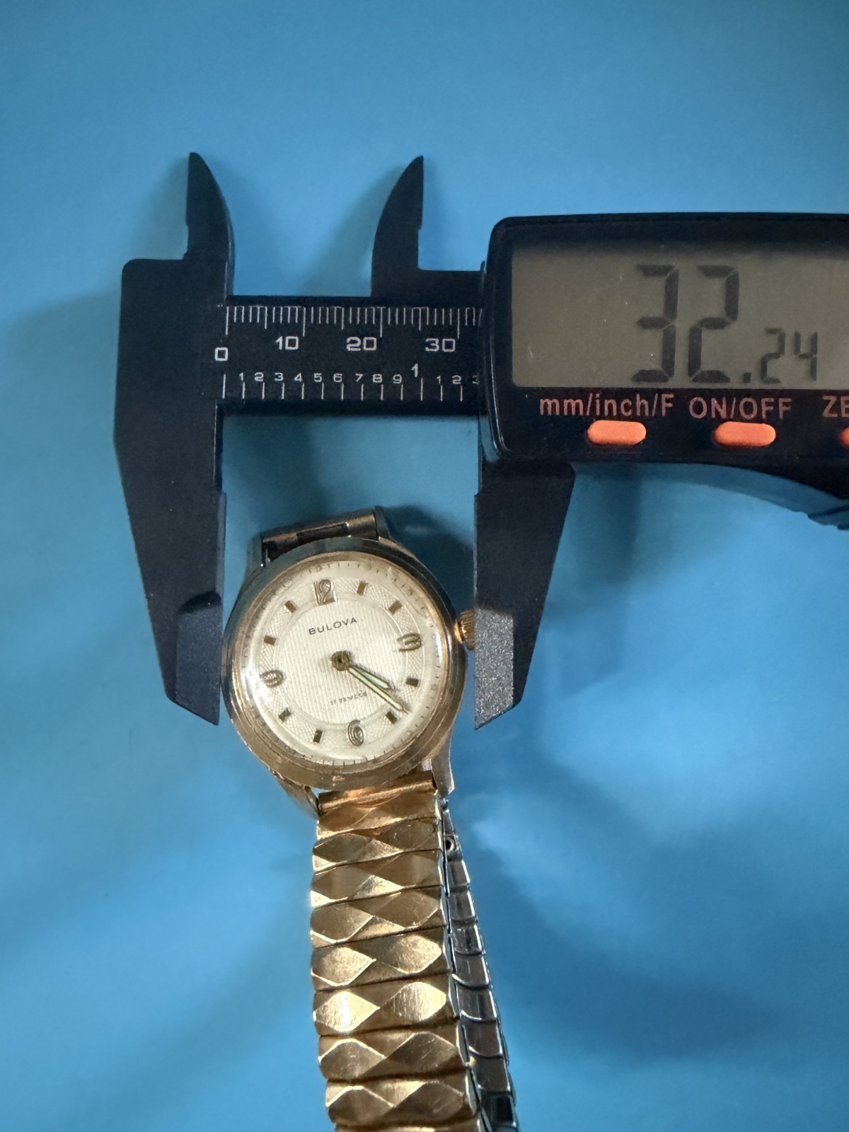 Vintage Bulova 10AK Movement 16J Watch 10KT GF Bracelet – Running