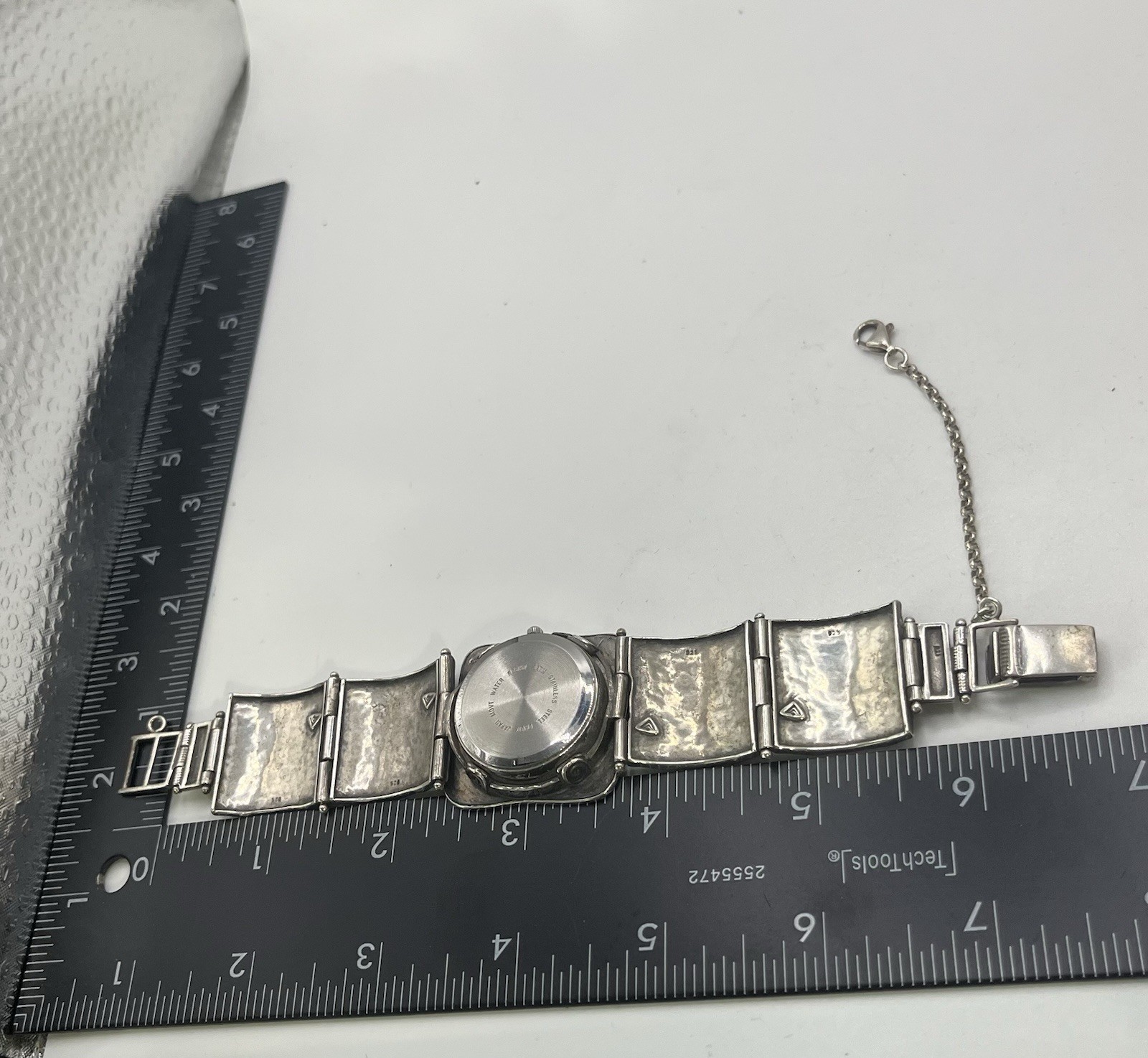 • SILPADA Designs Womens Wristwatch Hammered Sterling Silver 925 Ladies Watch