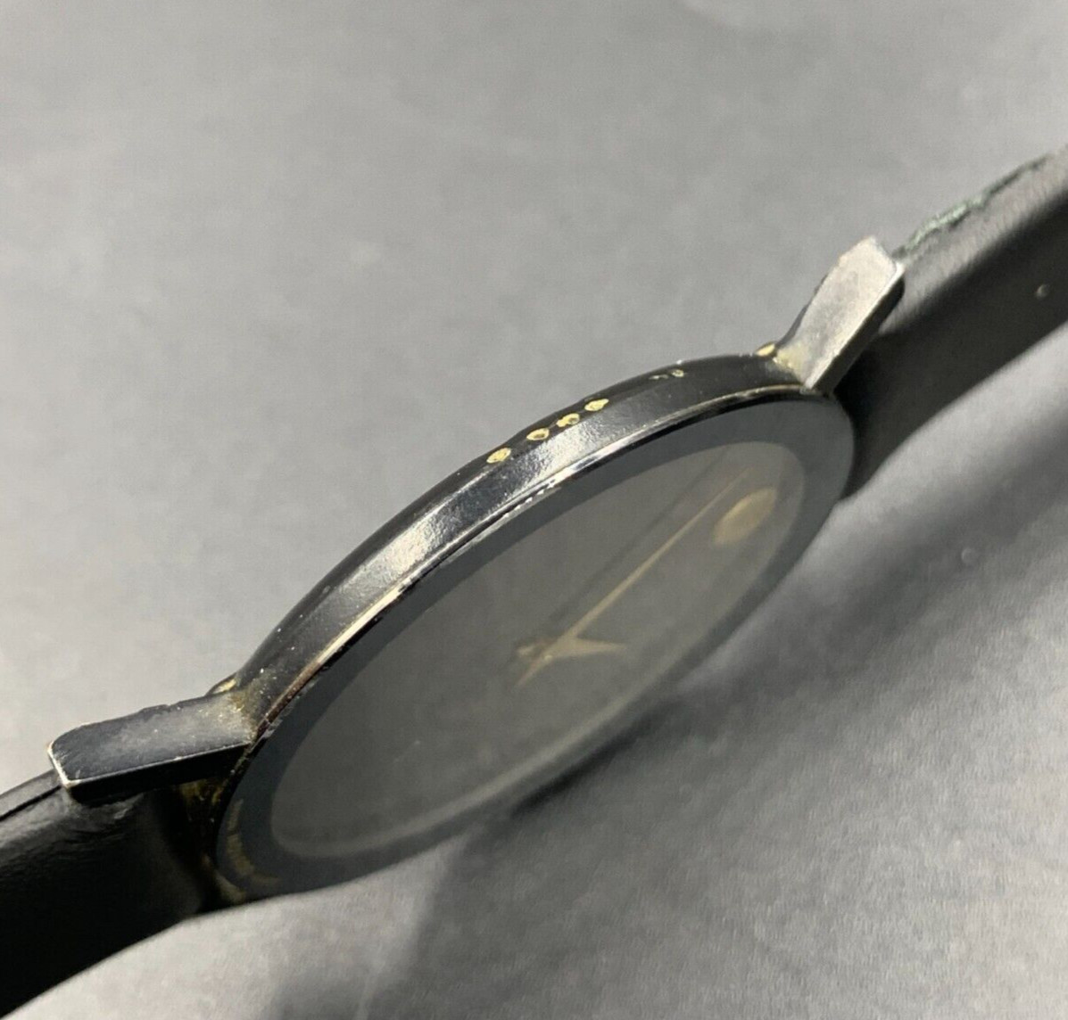 Movado watch Ultra-Thin Museum 8740.882 N 31mm working warranty 1980’s Vintage