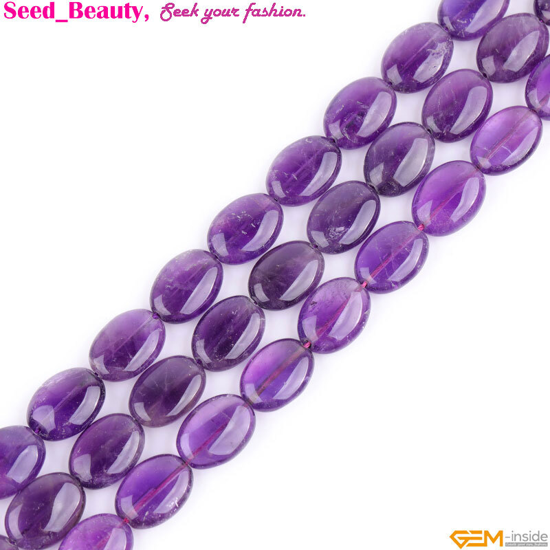 Natural Amethyst Gemstone Jewelry Making Loose Smooth &Faceted Beads Strand 15″