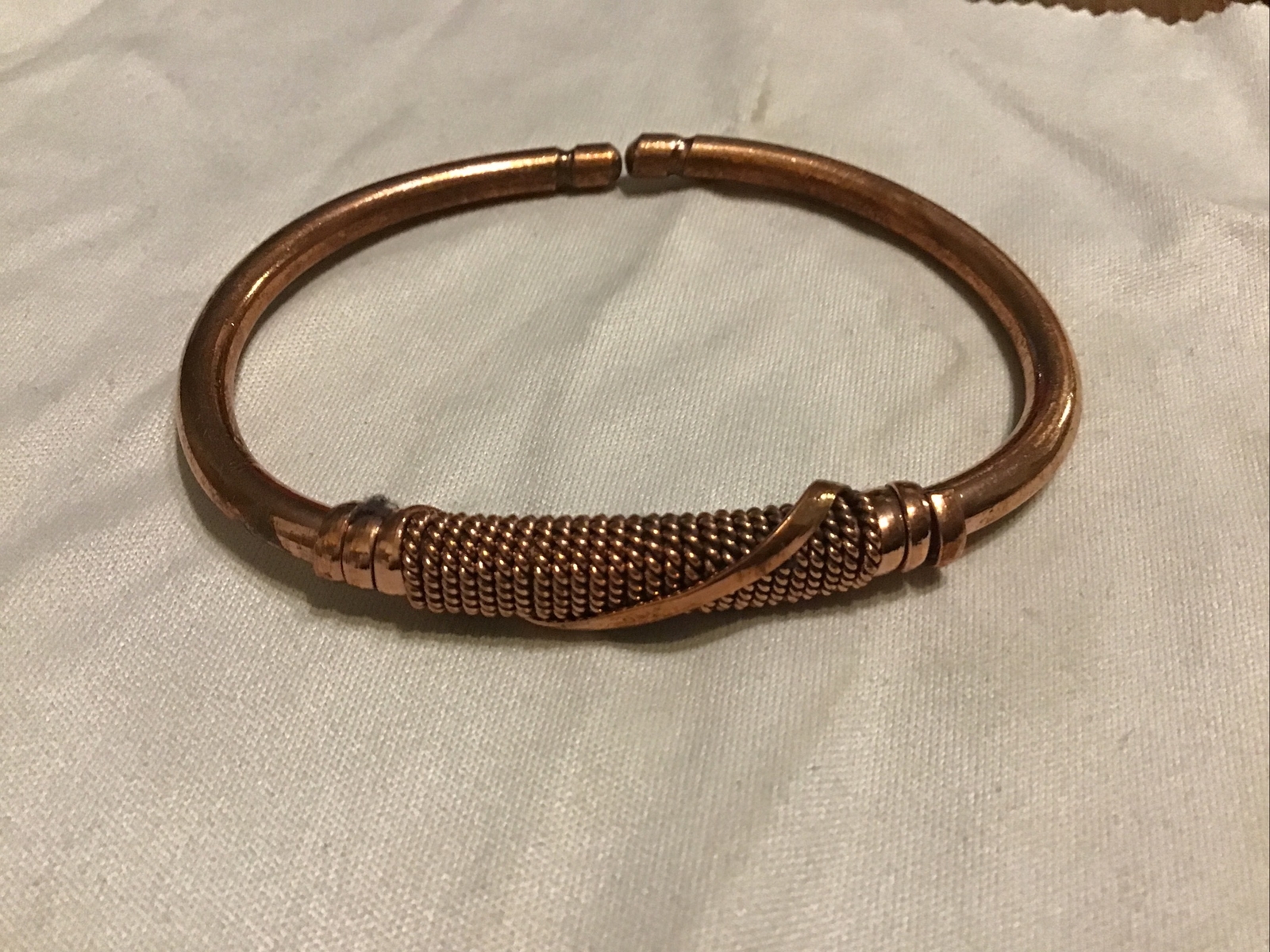KENYA HAND-CRAFTED COPPER WIRE BRACELET