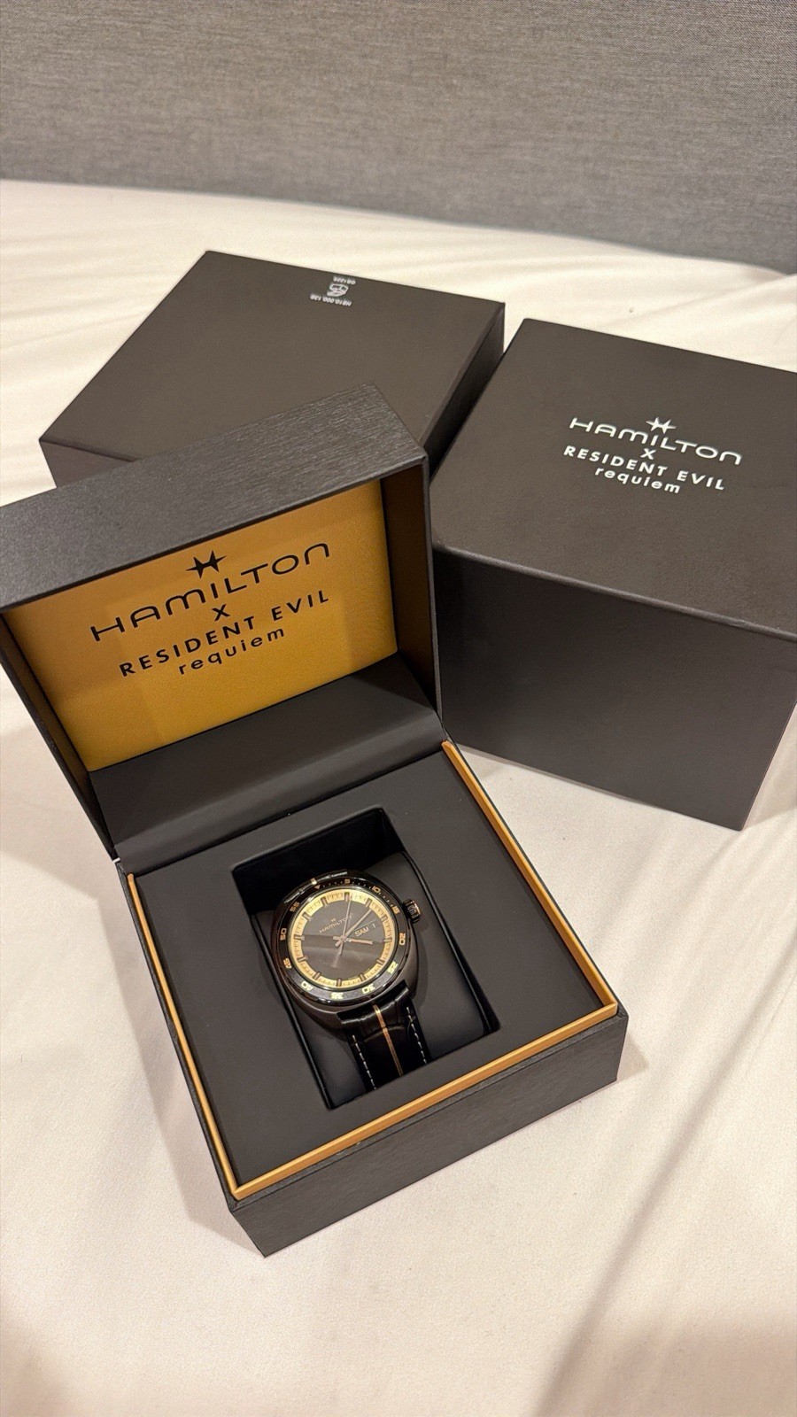 Hamilton Resident Evil Requiem Pan Europ Limited Auto Day/Date Watch w/ Box