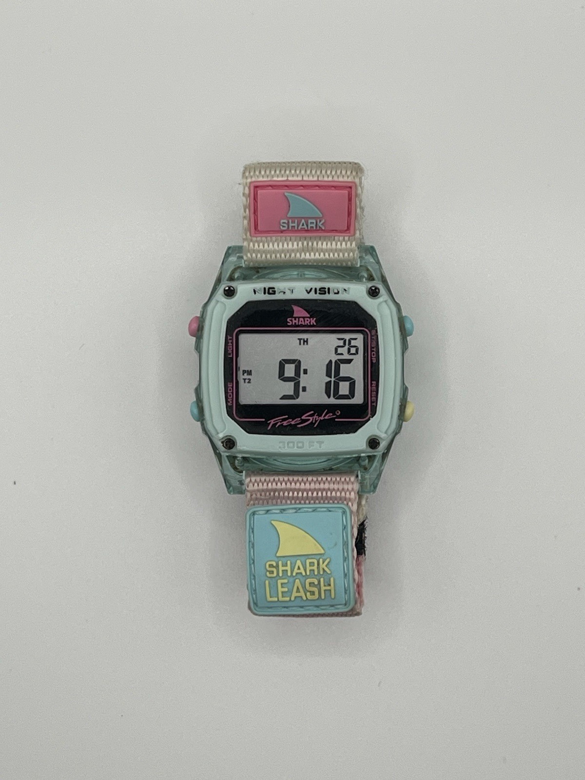 Shark Freestyle Caroline Marks Signature Shark Leashstrap Wrist Watch & Timer