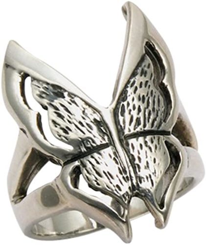 Wildthings Sterling Silver Butterfly Ring Sizes 6-7-8
