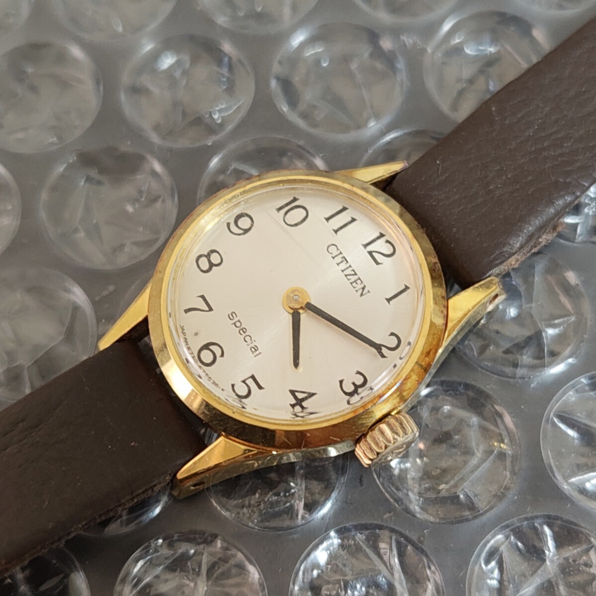 Citizen Vintage Manual Winding Ladies Watch 32mm Used Classic
