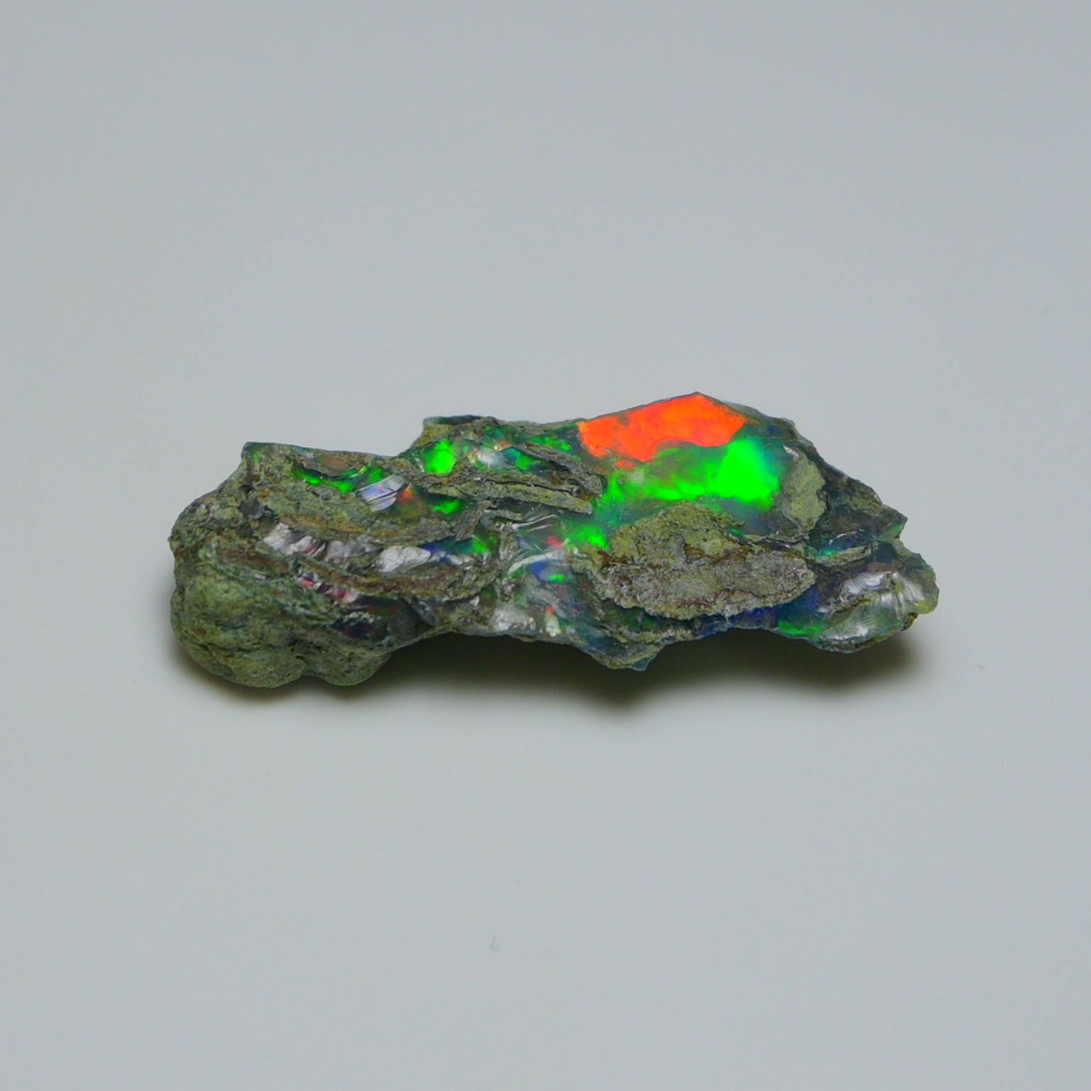 Jewelry Grade Black Opal Rough 21.25 Ct, Natural Ethiopian Opal Raw, Fire Opal