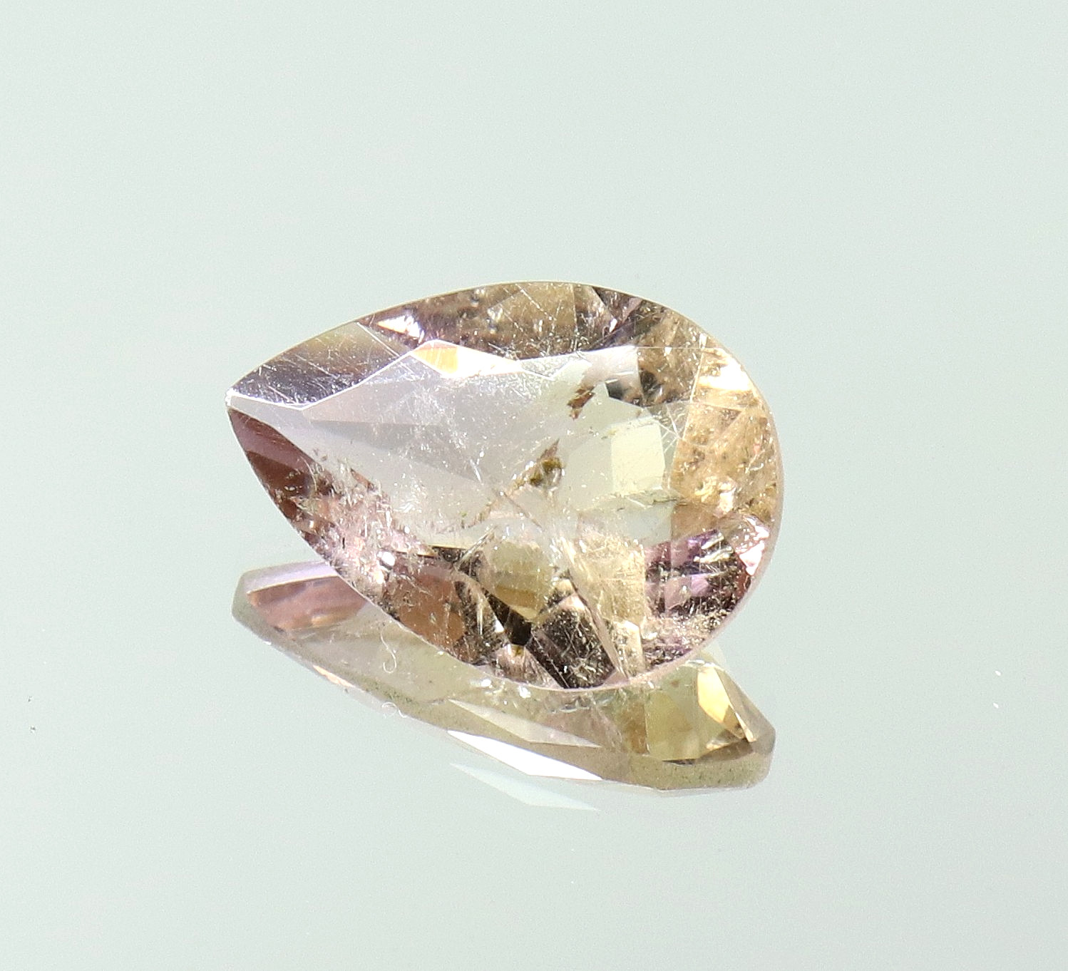 Natural Bolivia Ametrine Bi-Color 4.15 Ct Untreated Certified Loose Gemstone
