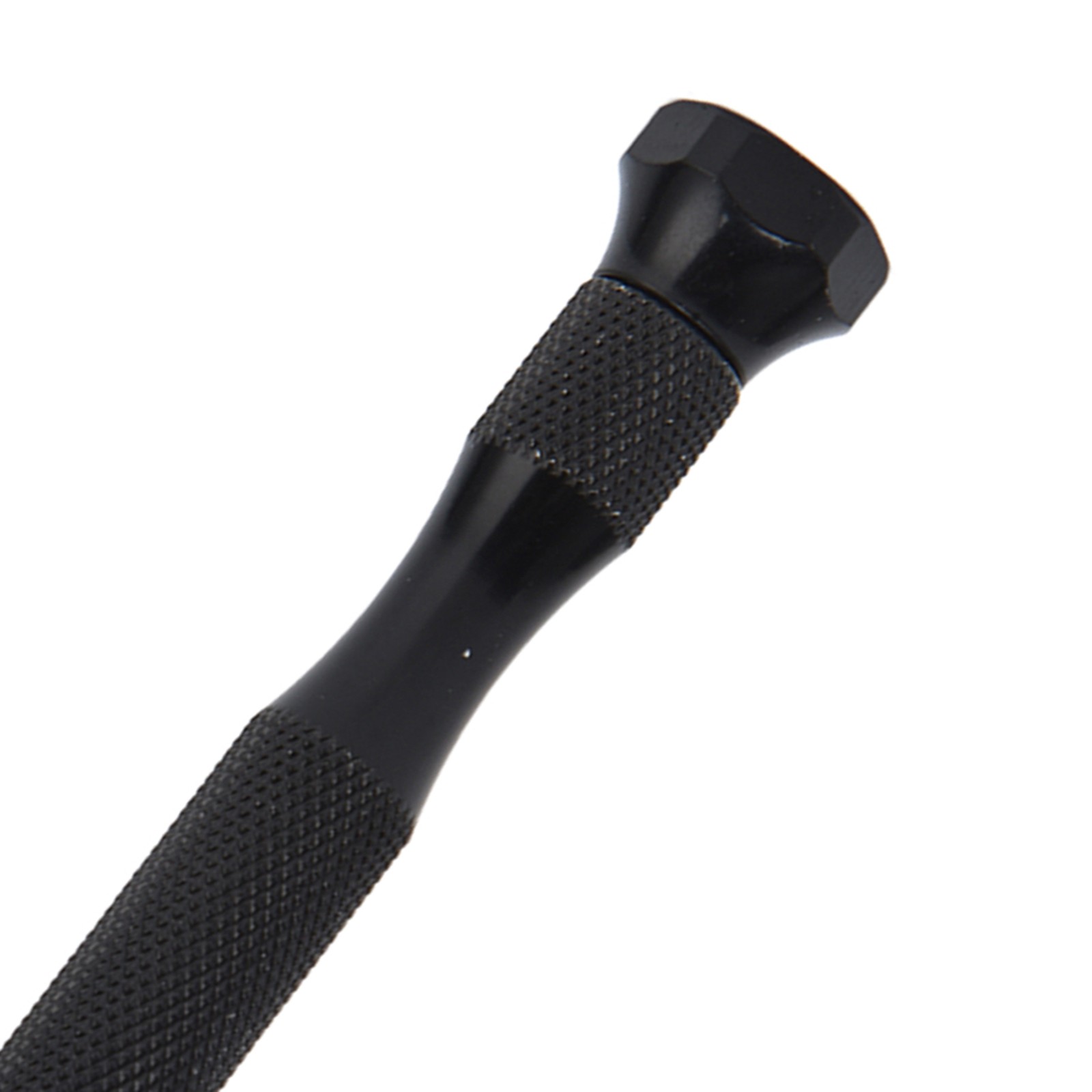 Pin Vise Hand Drill Mini Twist Drill 0.3-3.4mm Clamping (Black)