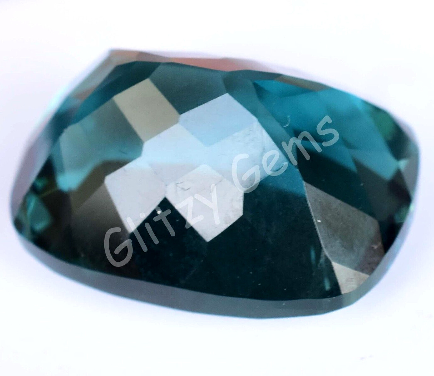 Natural 43.60 Ct Paraiba Tourmaline Greenish Neon Blue Copper Loose Gemstone