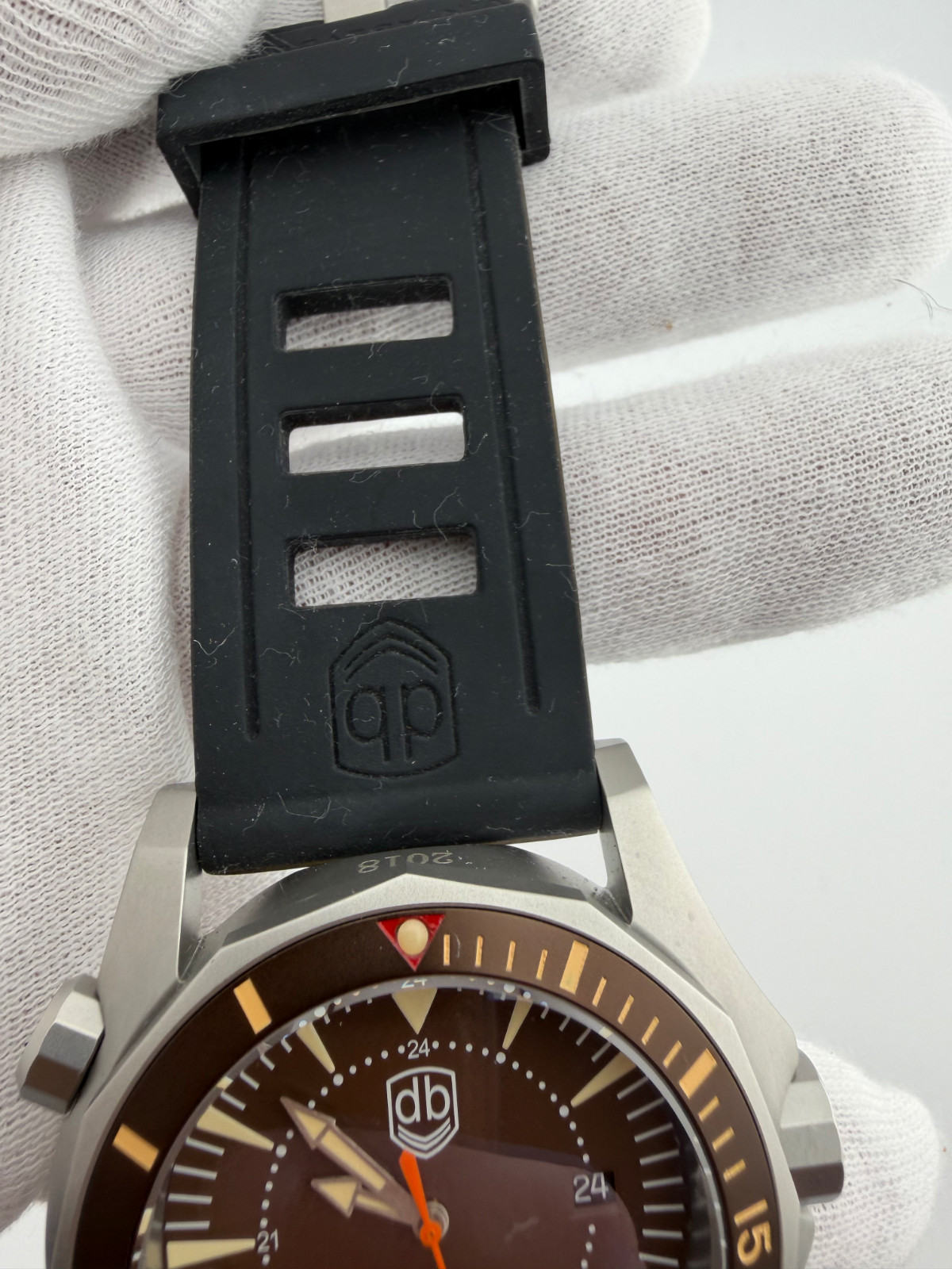 Vintage-VDB 2018 Blasted – BRAND NEW FULL SET – ETA2824-1 w/crown bezel control