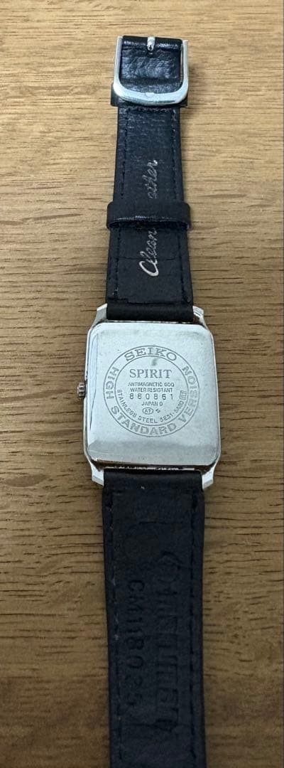 SEIKO SPIRIT HIGH STANDARD VERSION 5E31-5A30 Auth Japan