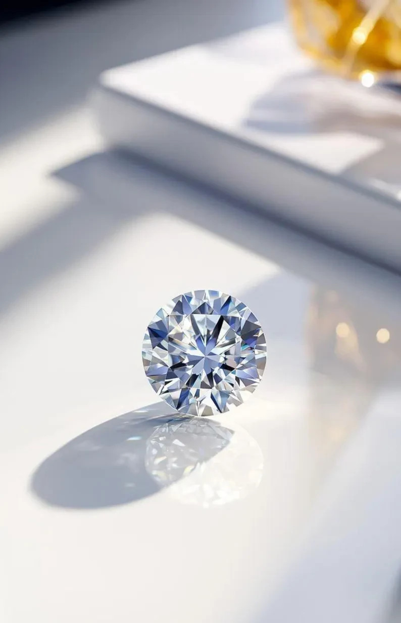 GRA CERTIFIED 11.09 Ct LAB GROWN Diamond D Grade ROUND LOOSE VVS1/15.5 mm