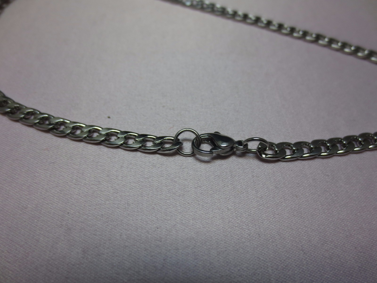 7″-42″ STAINLESS STEEL GOLD-SILVER-BLACK-PLATED 5MM CUBAN CURB CHAIN NECKLACE