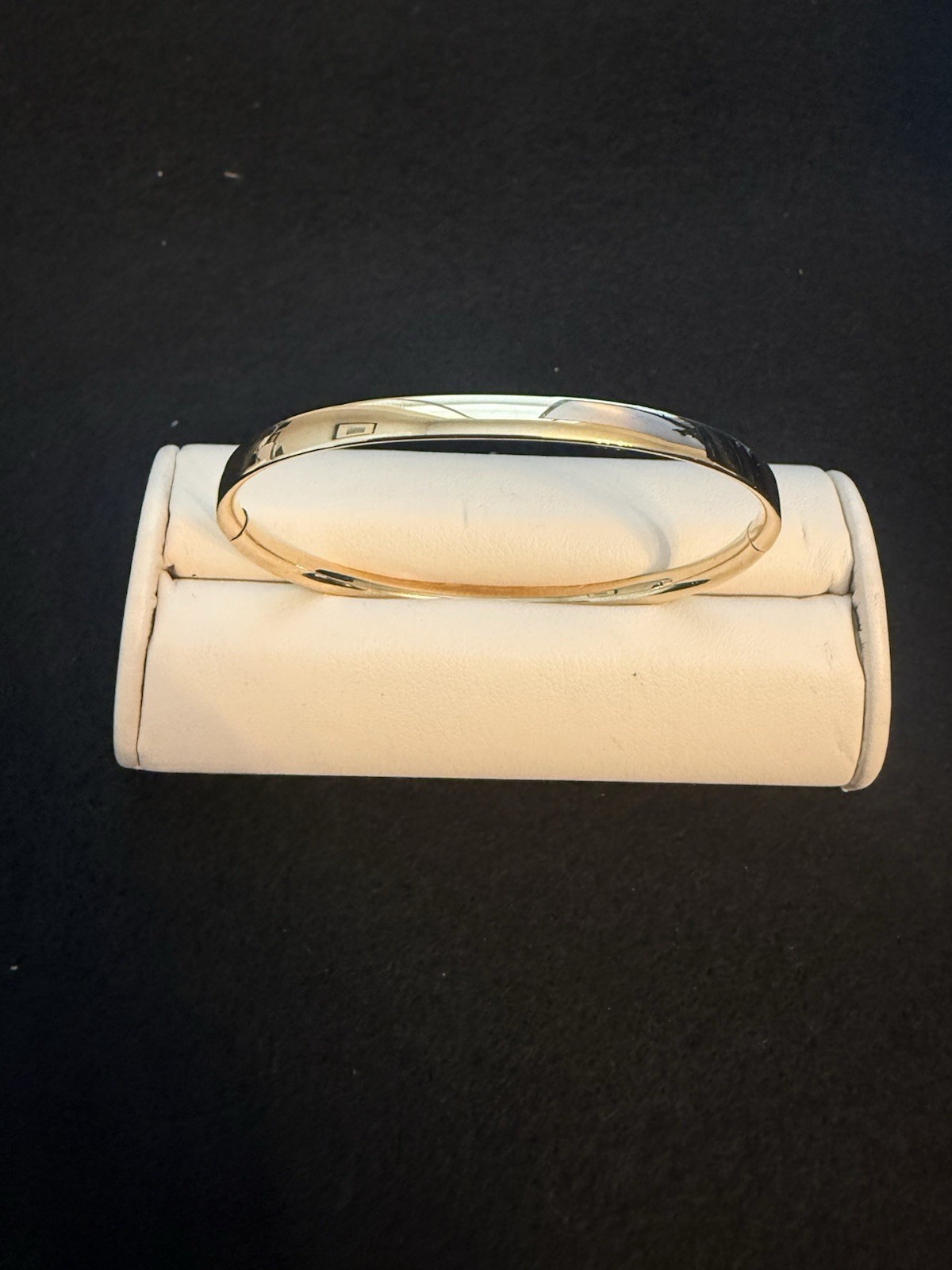 CHILDS BANGLE 5.5 INCH 3.8MM 10K YELLOW GOLD