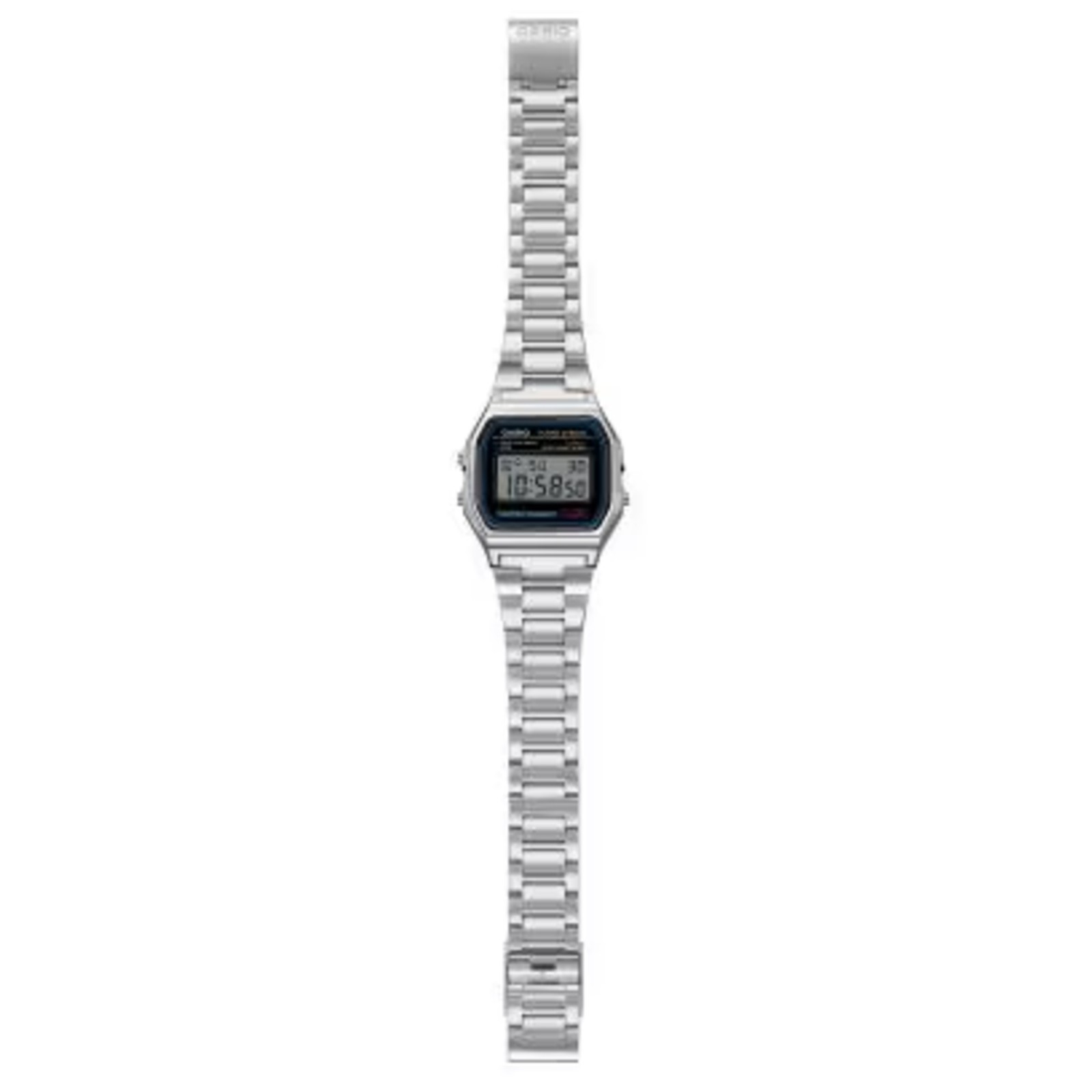 Casio Men’s Vintage Digital Stainless Steel Watch Silver – A-158WA-1R